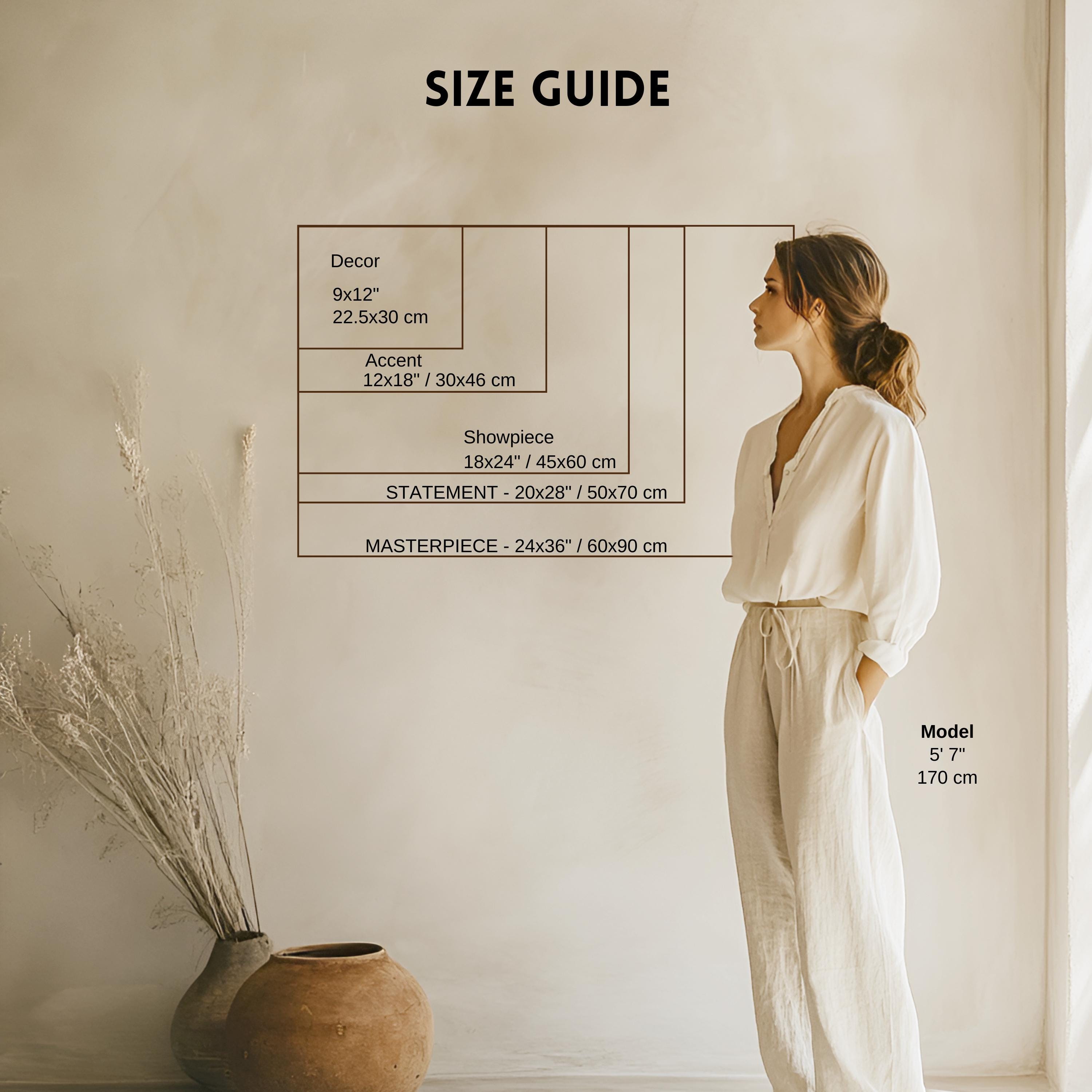 Fine Art Print Size Guide: How Big Should Your Print Be? (2026) - 9ArtPrints