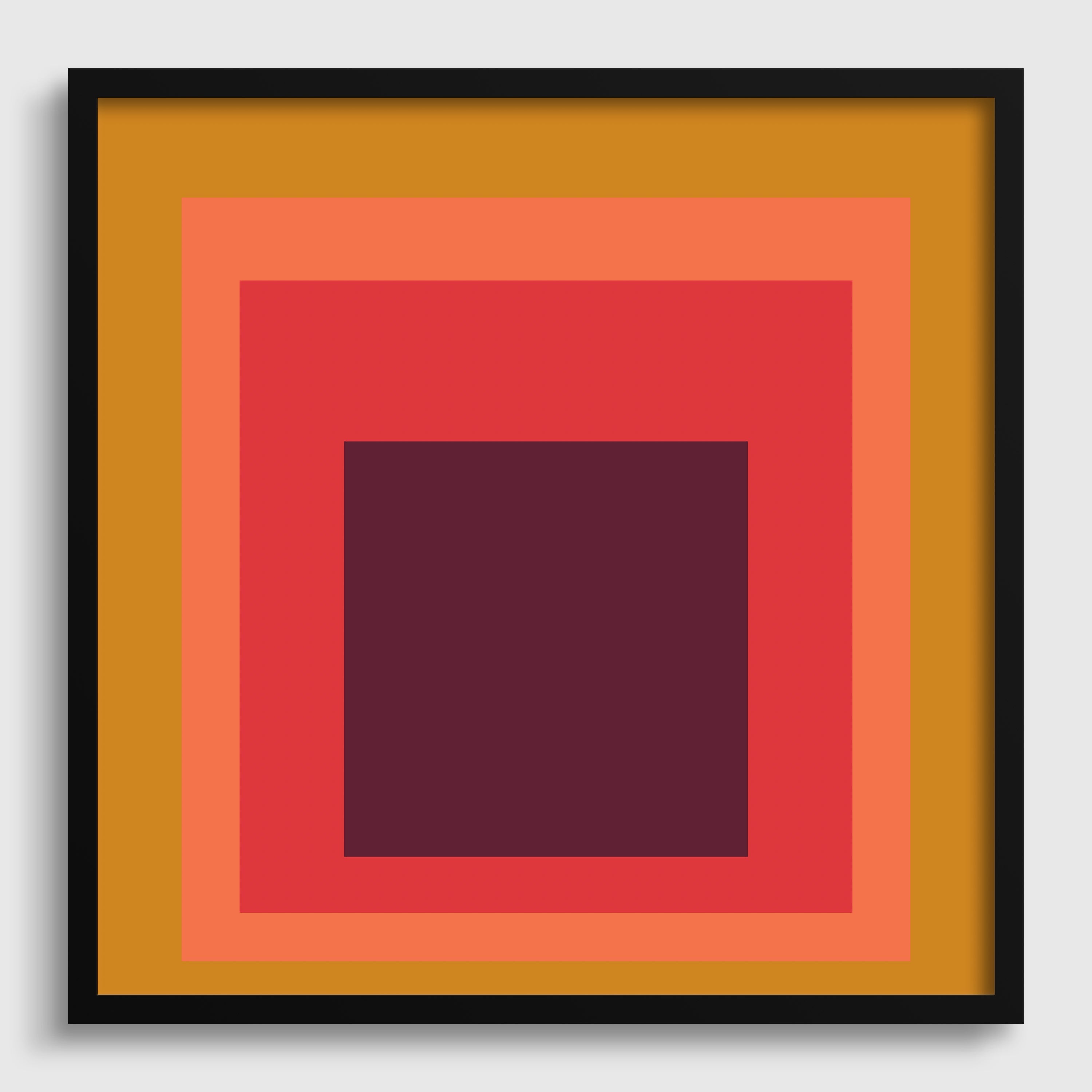 Homage to the Square: Fine Art Prints Inspired by Josef Albers' Bauhaus Color Studies - 9ArtPrints