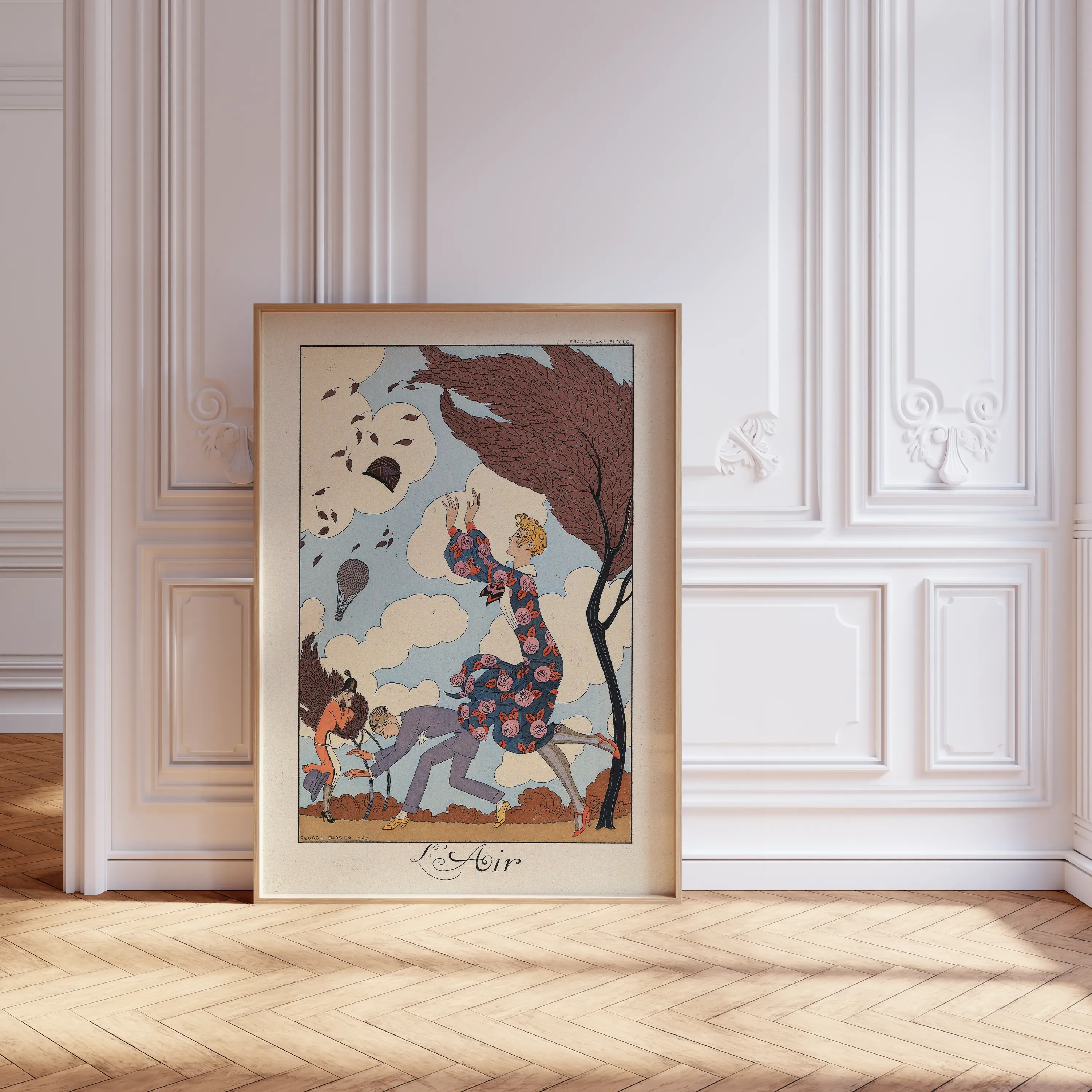 George Barbier - L'Air