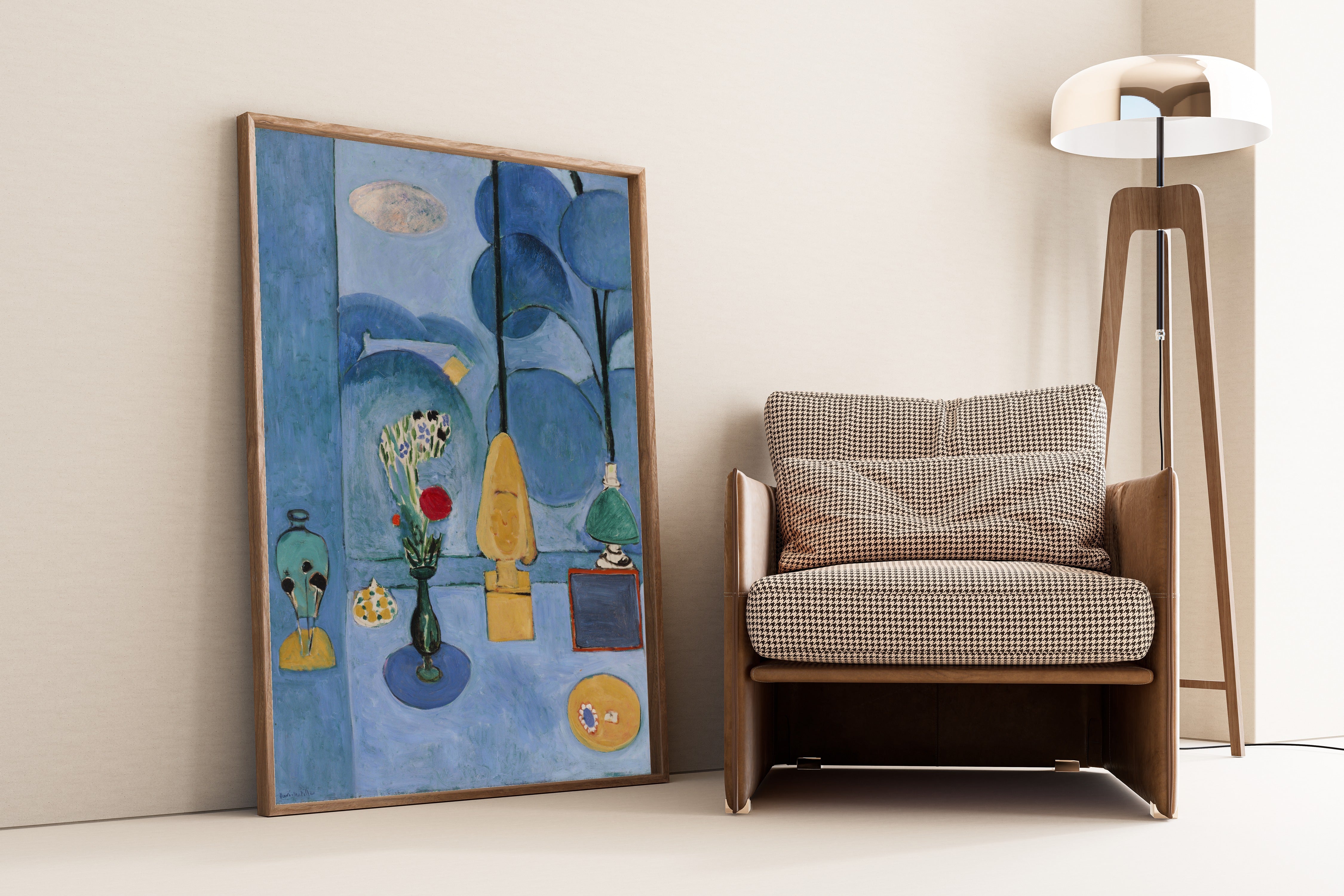 Henri Matisse — The Blue Window (La Glace sans tain) | Fine Art Print