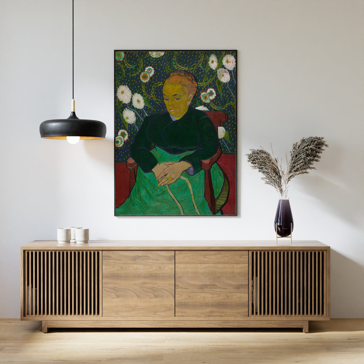 Vincent van Gogh — Madame Roulin Rocking the Cradle (La berceuse) | Fine Art Print