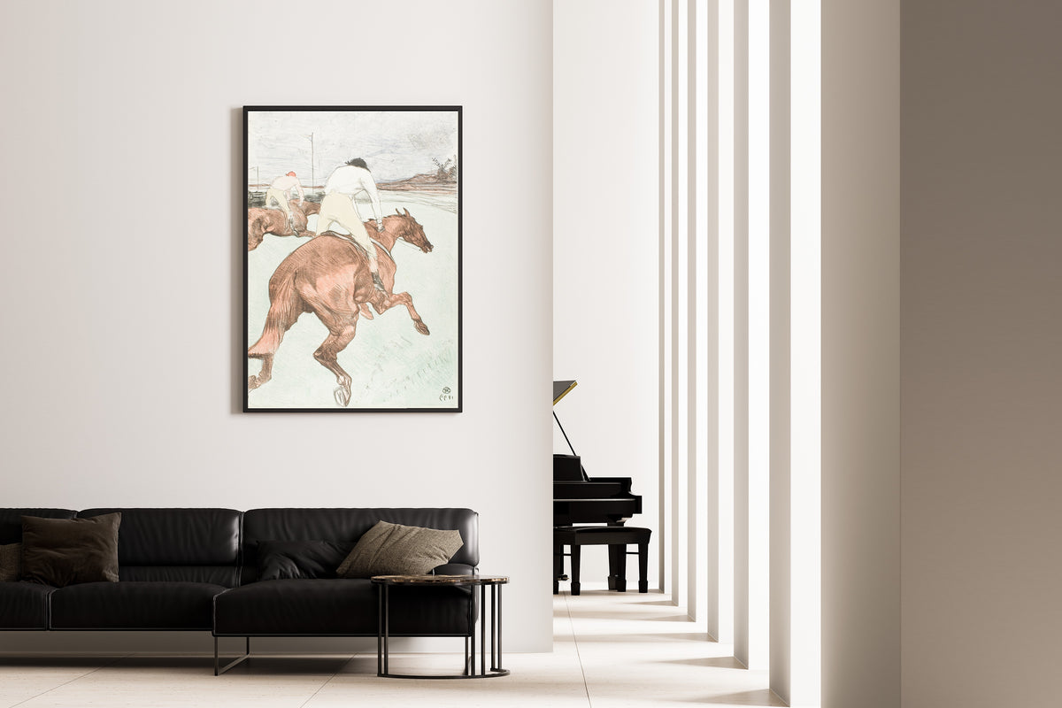 Henri de Toulouse-Lautrec — The Jockey | Lithograph Print