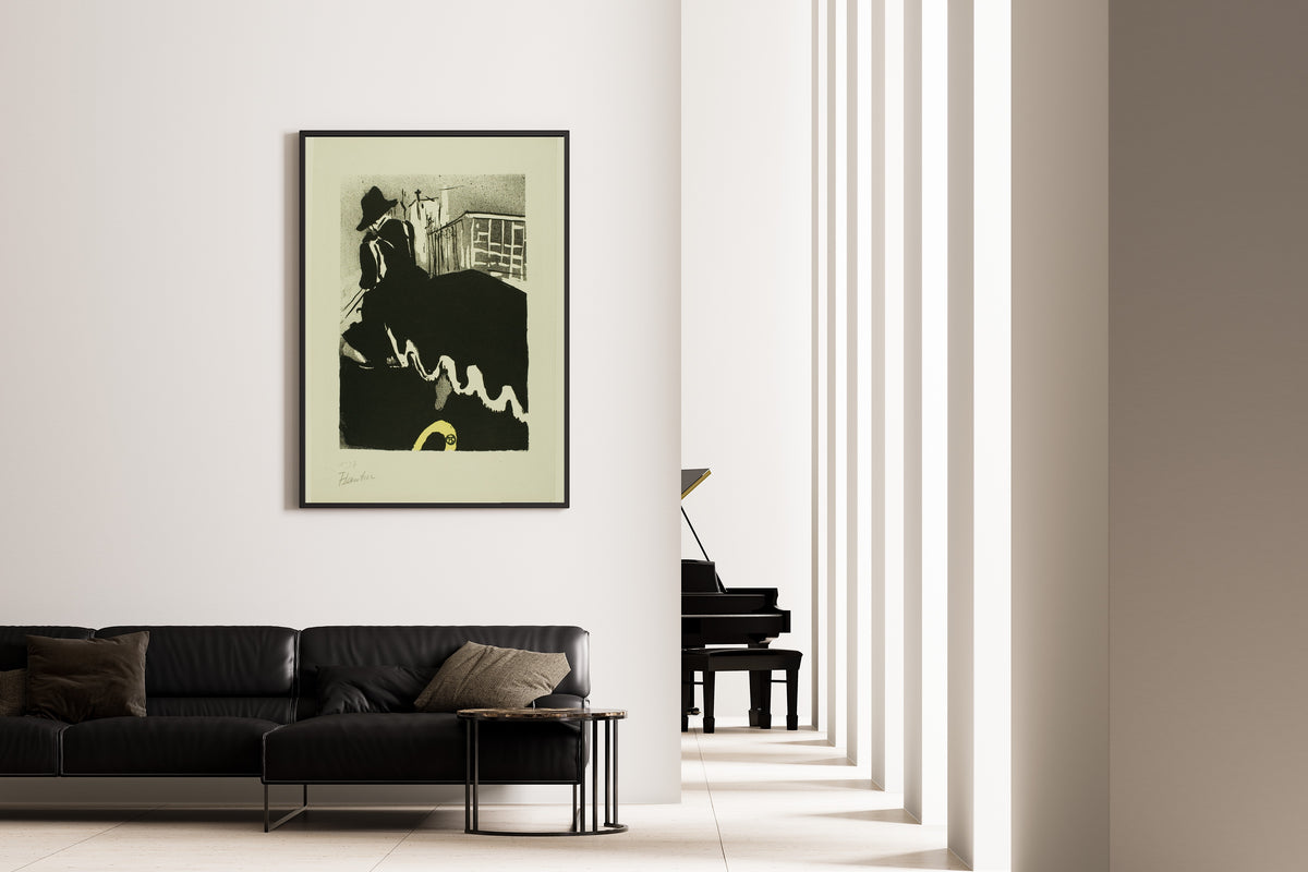 Henri de Toulouse-Lautrec — The Last Song | Lithograph Print