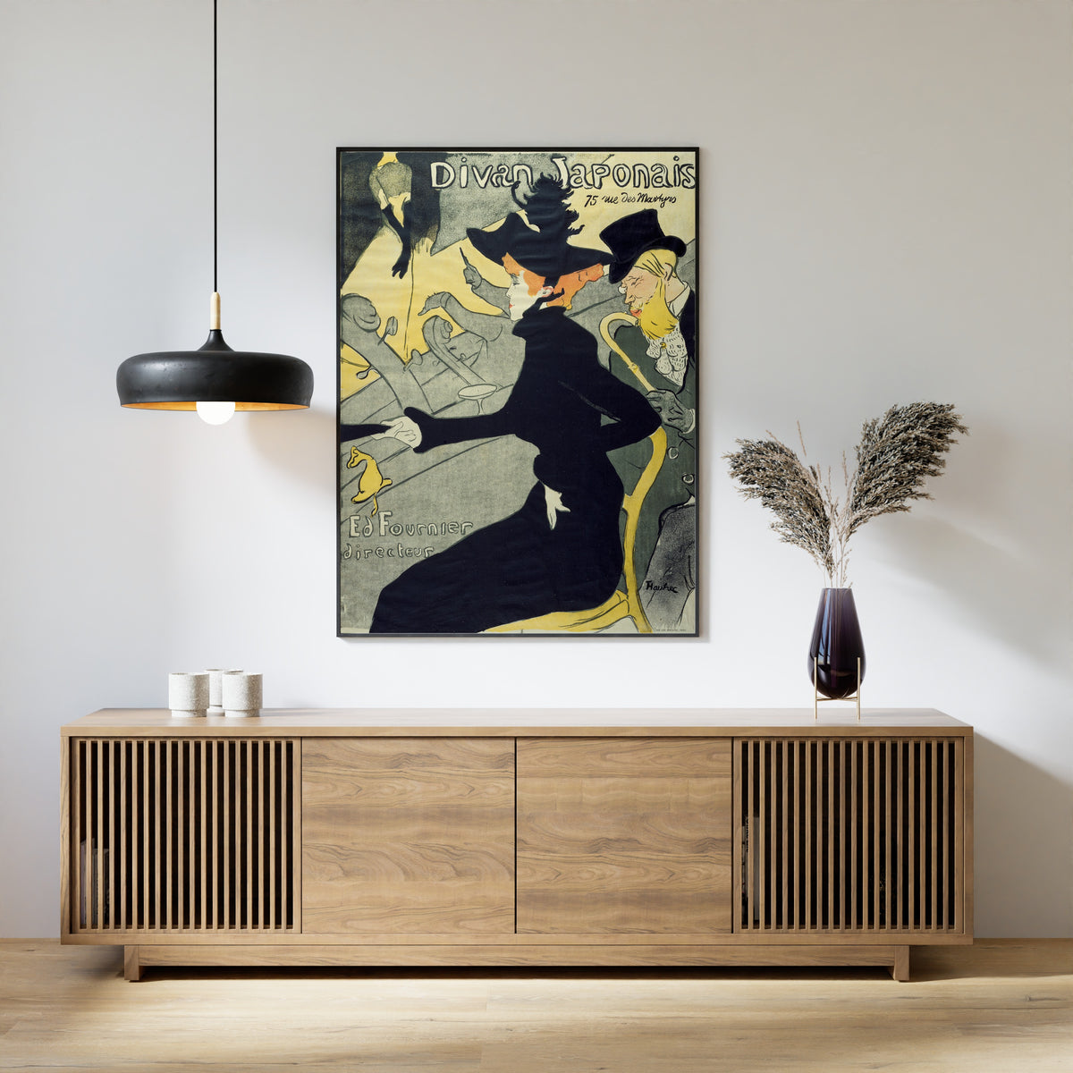 Henri de Toulouse-Lautrec — Divan Japonais | Vintage Poster Print