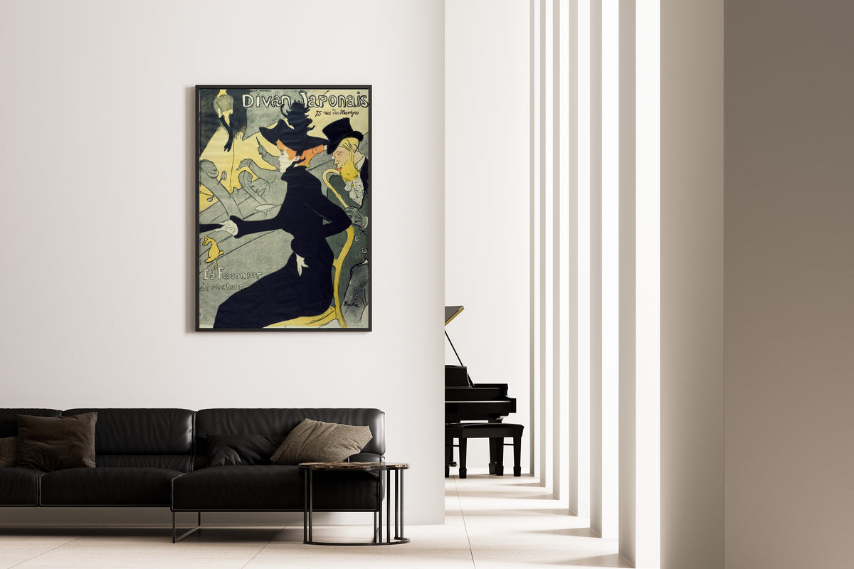 Henri de Toulouse-Lautrec — Divan Japonais | Vintage Poster Print