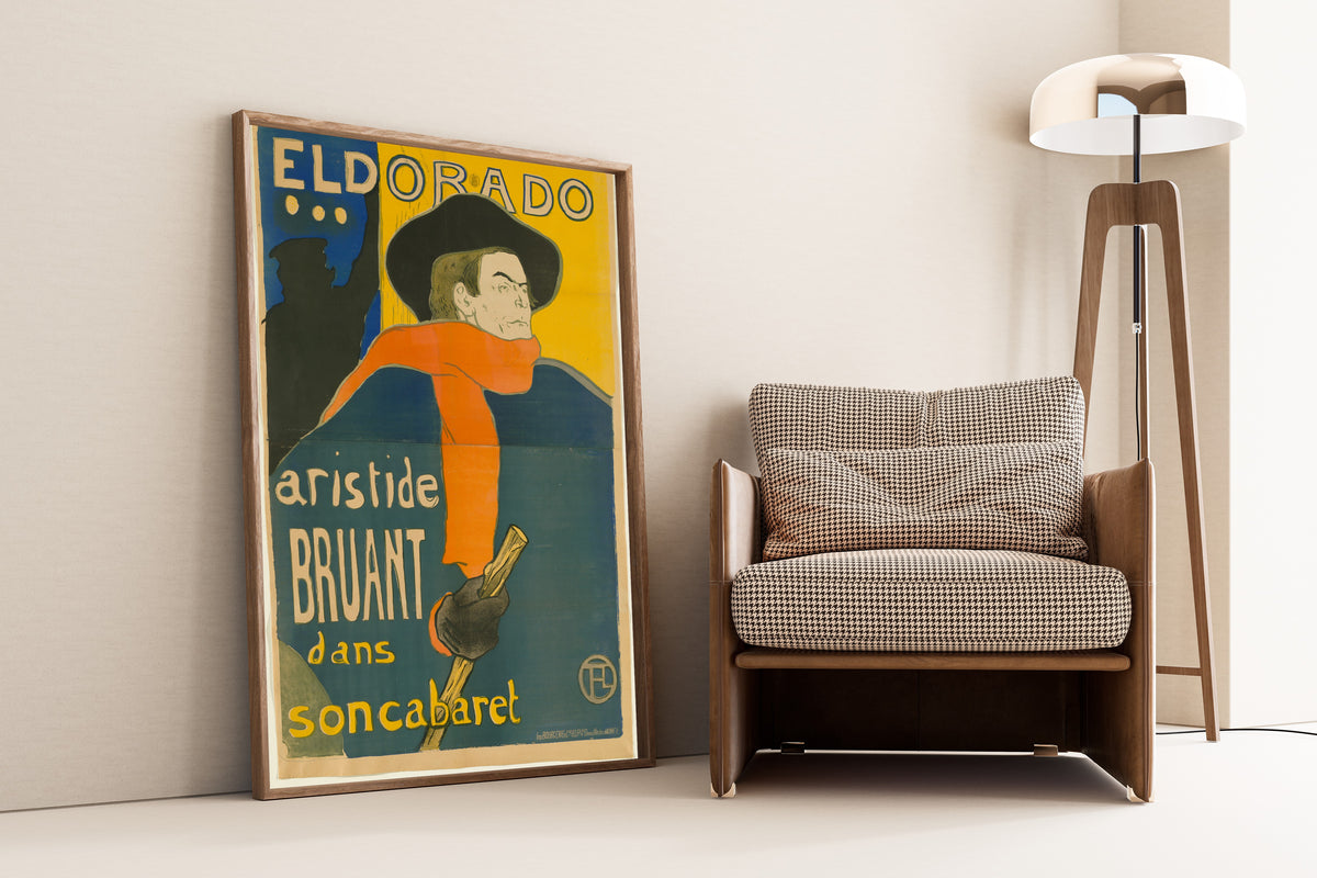 Henri de Toulouse-Lautrec — Eldorado: Aristide Bruant | Vintage Poster Print