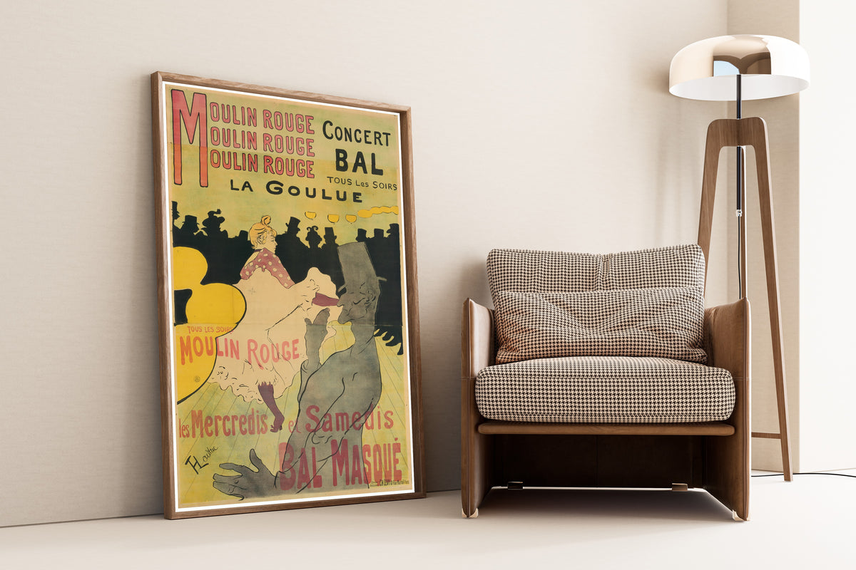Henri de Toulouse-Lautrec — Moulin Rouge: La Goulue | Vintage Poster Print