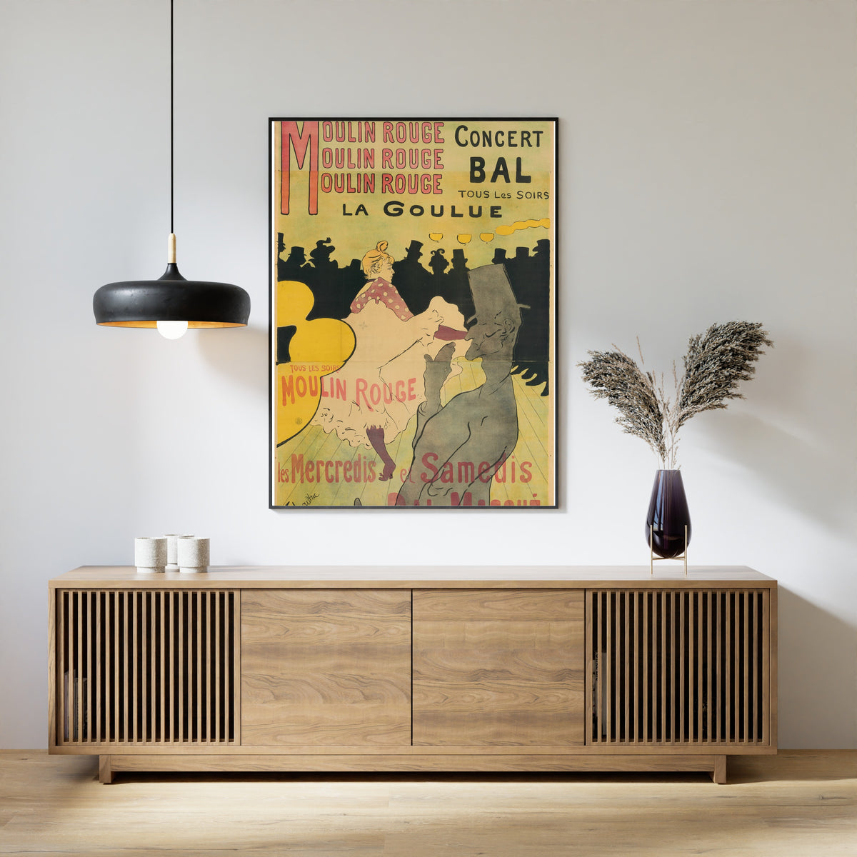 Henri de Toulouse-Lautrec — Moulin Rouge: La Goulue | Vintage Poster Print