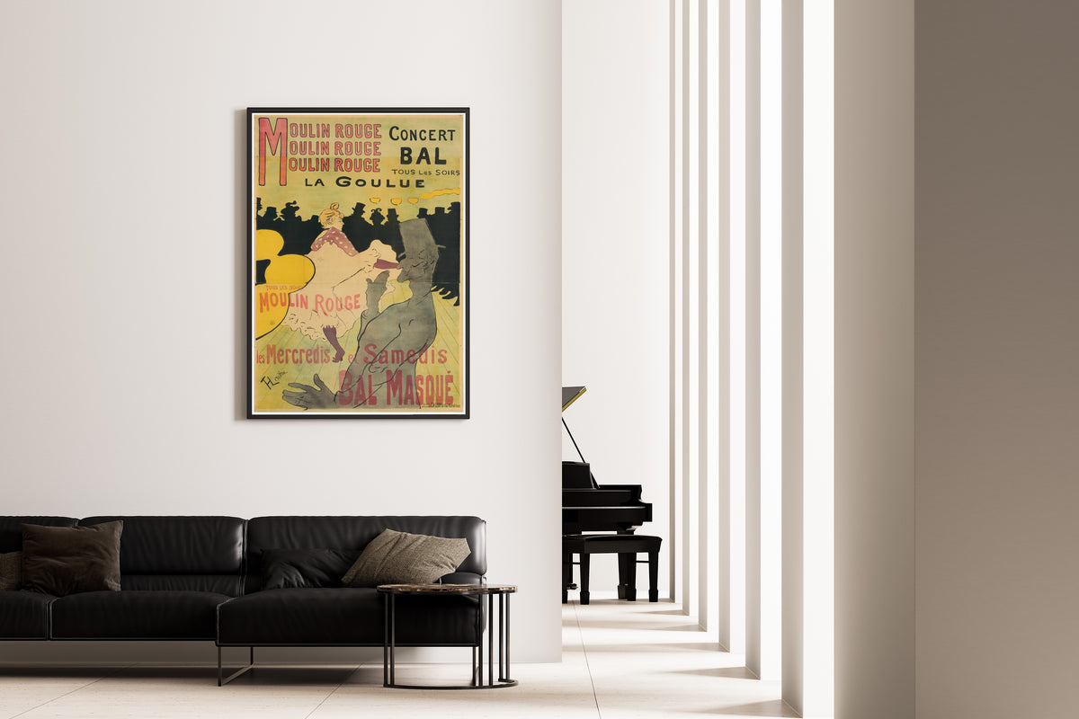 Henri de Toulouse-Lautrec — Moulin Rouge: La Goulue | Vintage Poster Print