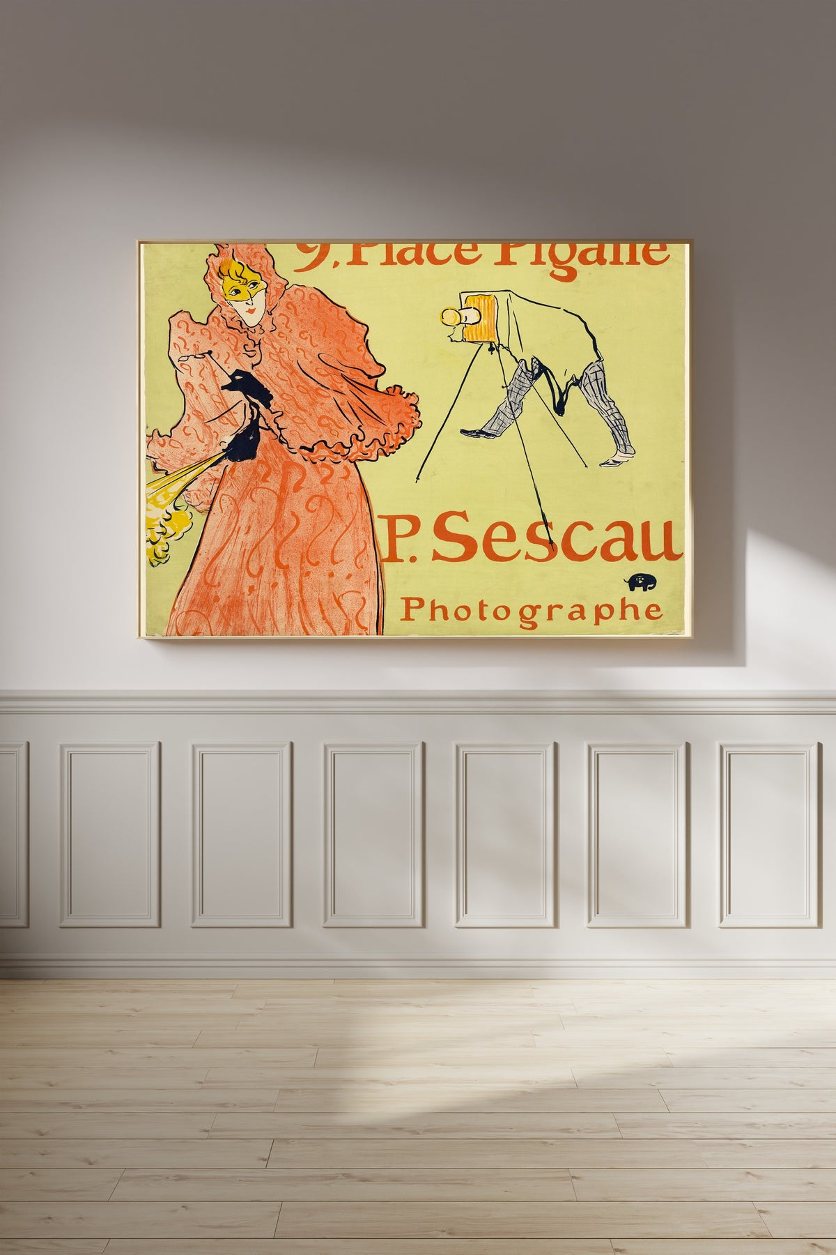 Henri de Toulouse-Lautrec — The Photographer Sescau | Vintage Poster Print