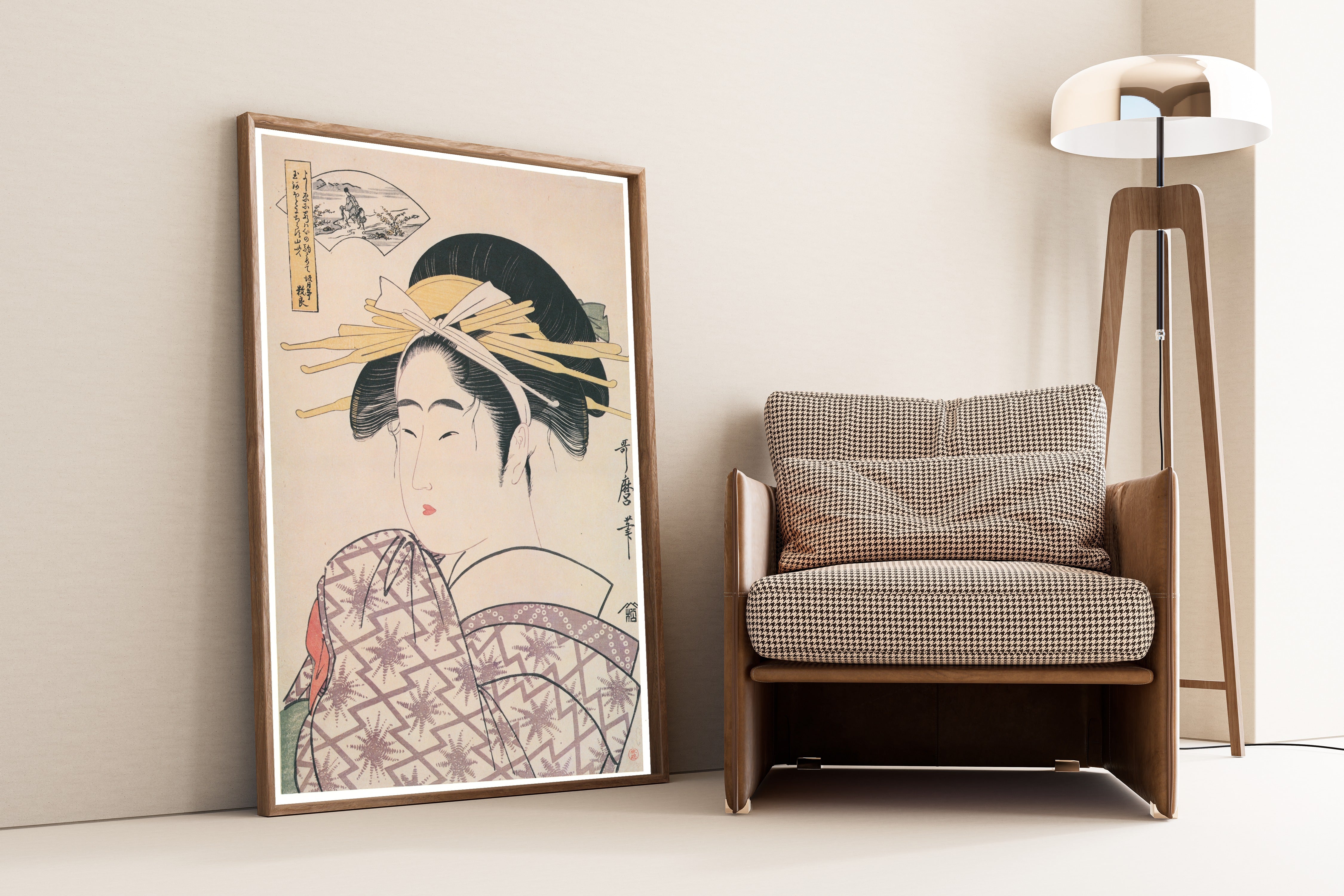 Kitagawa Utamaro — Ide Jewel River | Japanese Woodblock Print (Ukiyo-e)