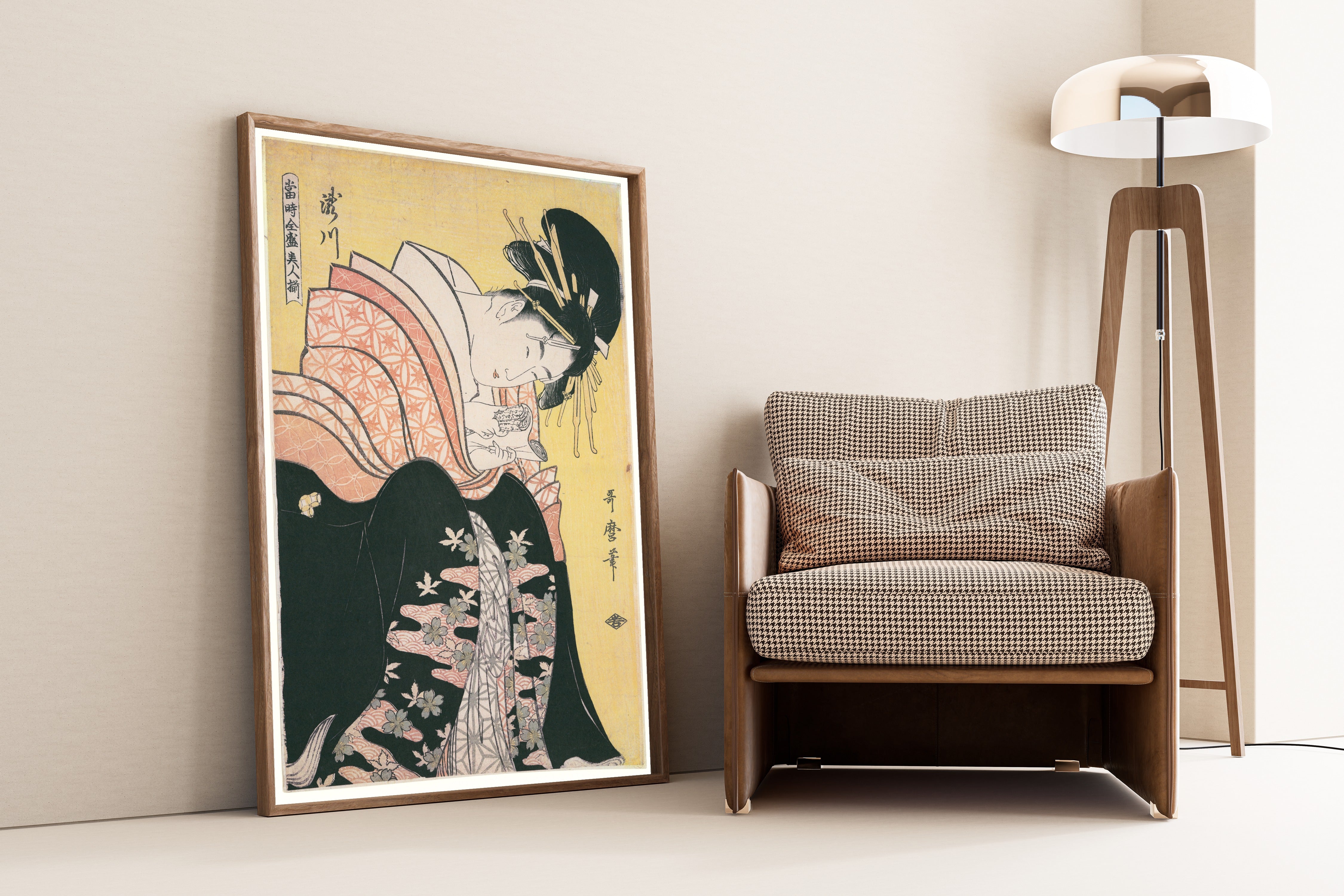 Kitagawa Utamaro — Takigawa | Japanese Woodblock Print (Ukiyo-e)