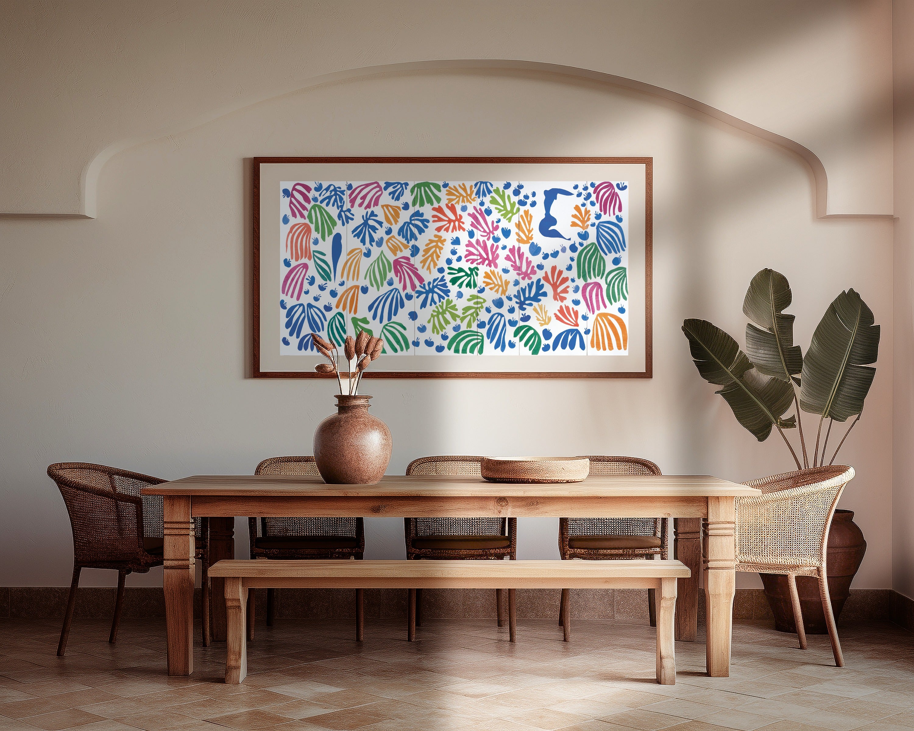 Henri Matisse — The Parakeet and the Mermaid (La Perruche et la Sirène) | Papiers Découpés Fine Art Print