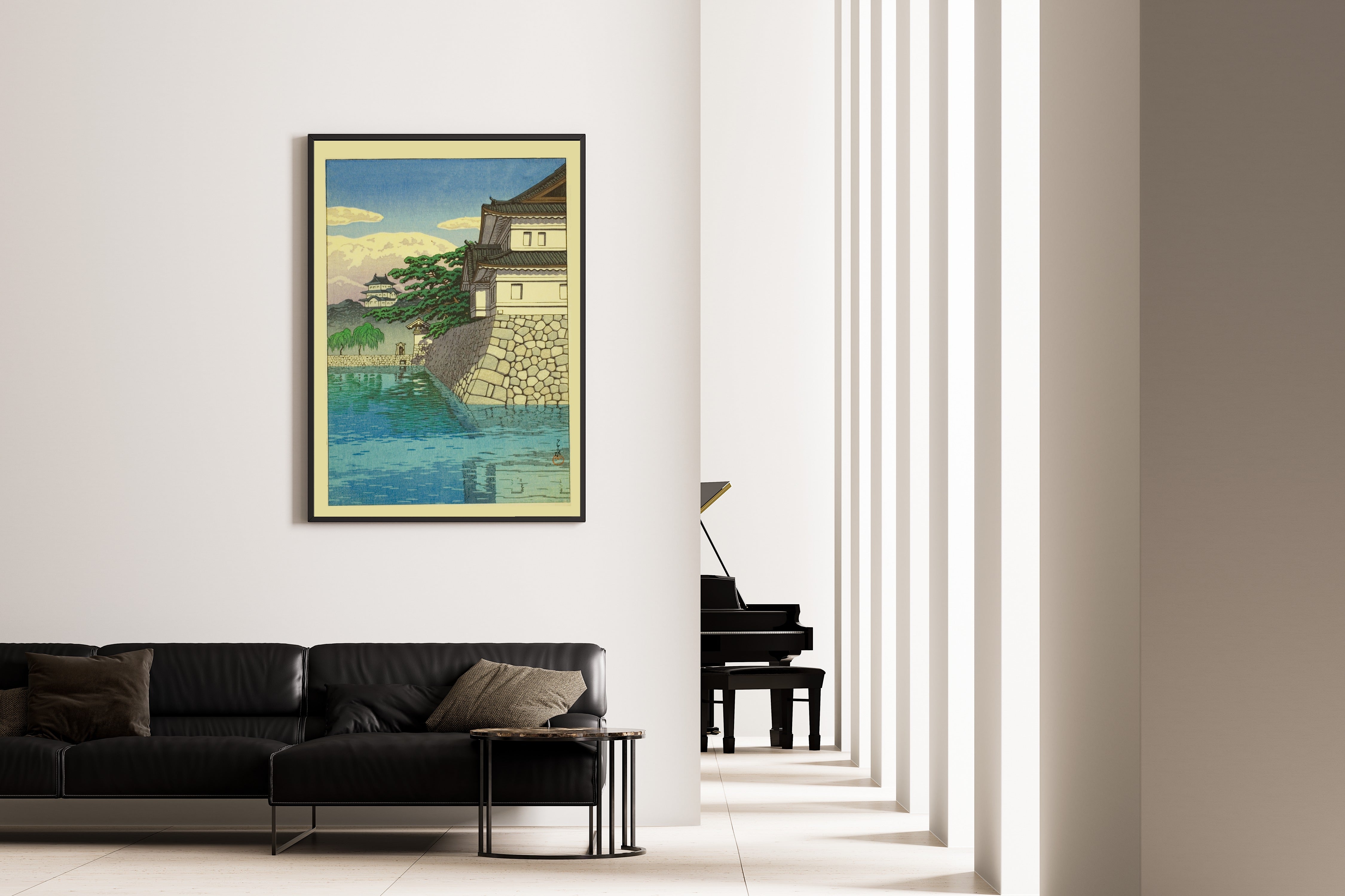Kawase Hasui — Kikyo Gate | Japanese Woodblock Print (Shin Hanga)