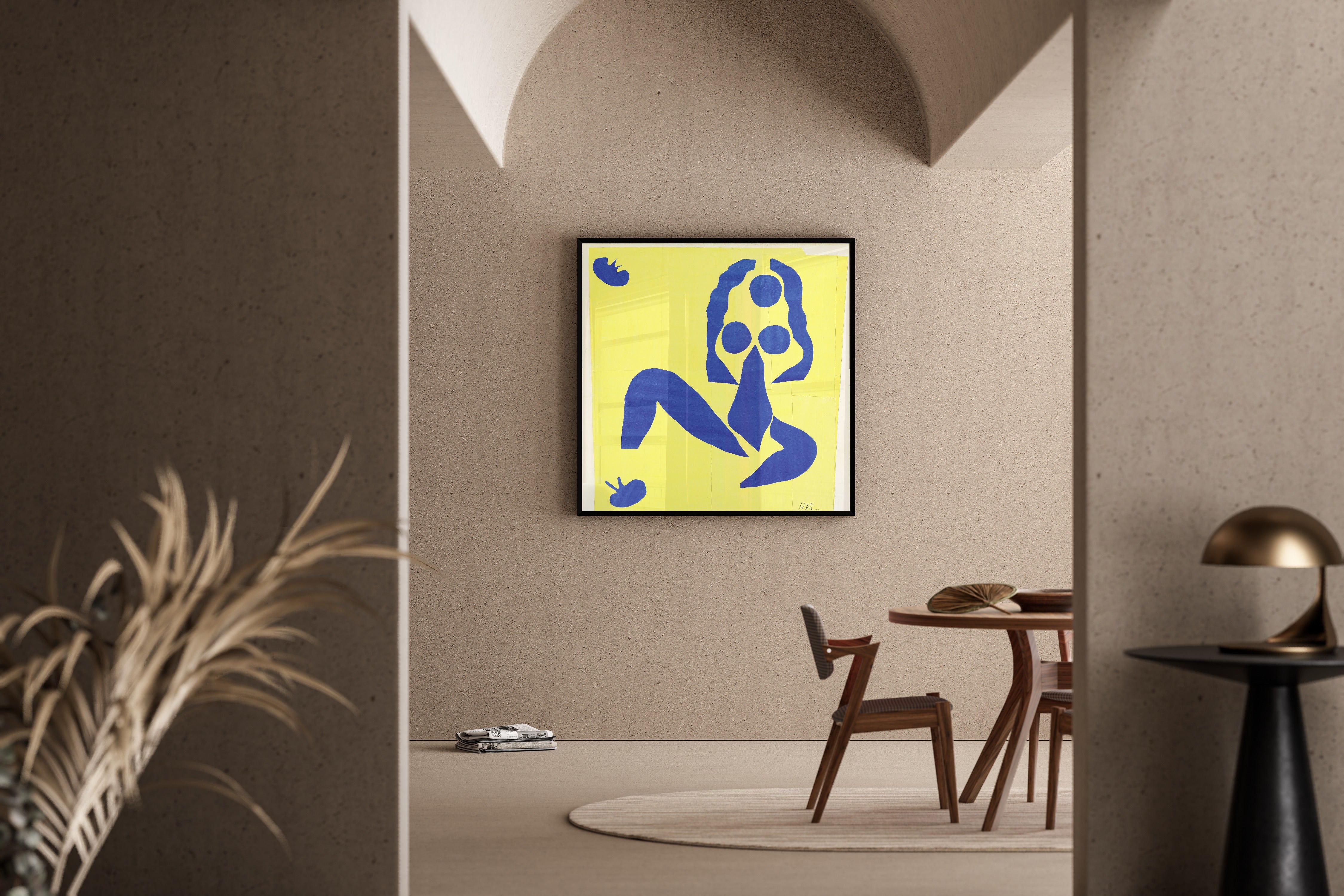 Henri Matisse — Blue Nude, The Frog | Papiers Découpés Fine Art Print