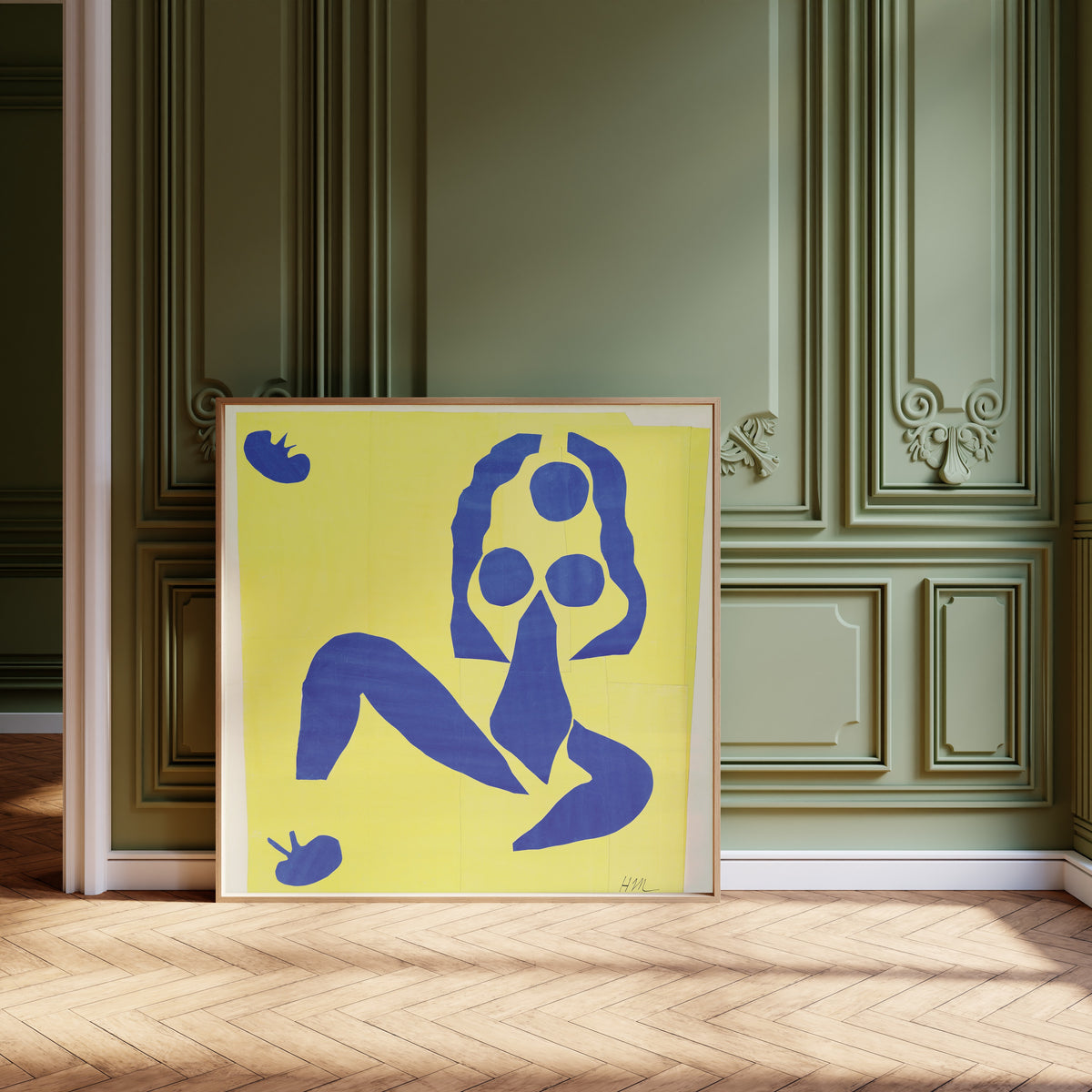 Henri Matisse — Blue Nude, The Frog | Papiers Découpés Fine Art Print
