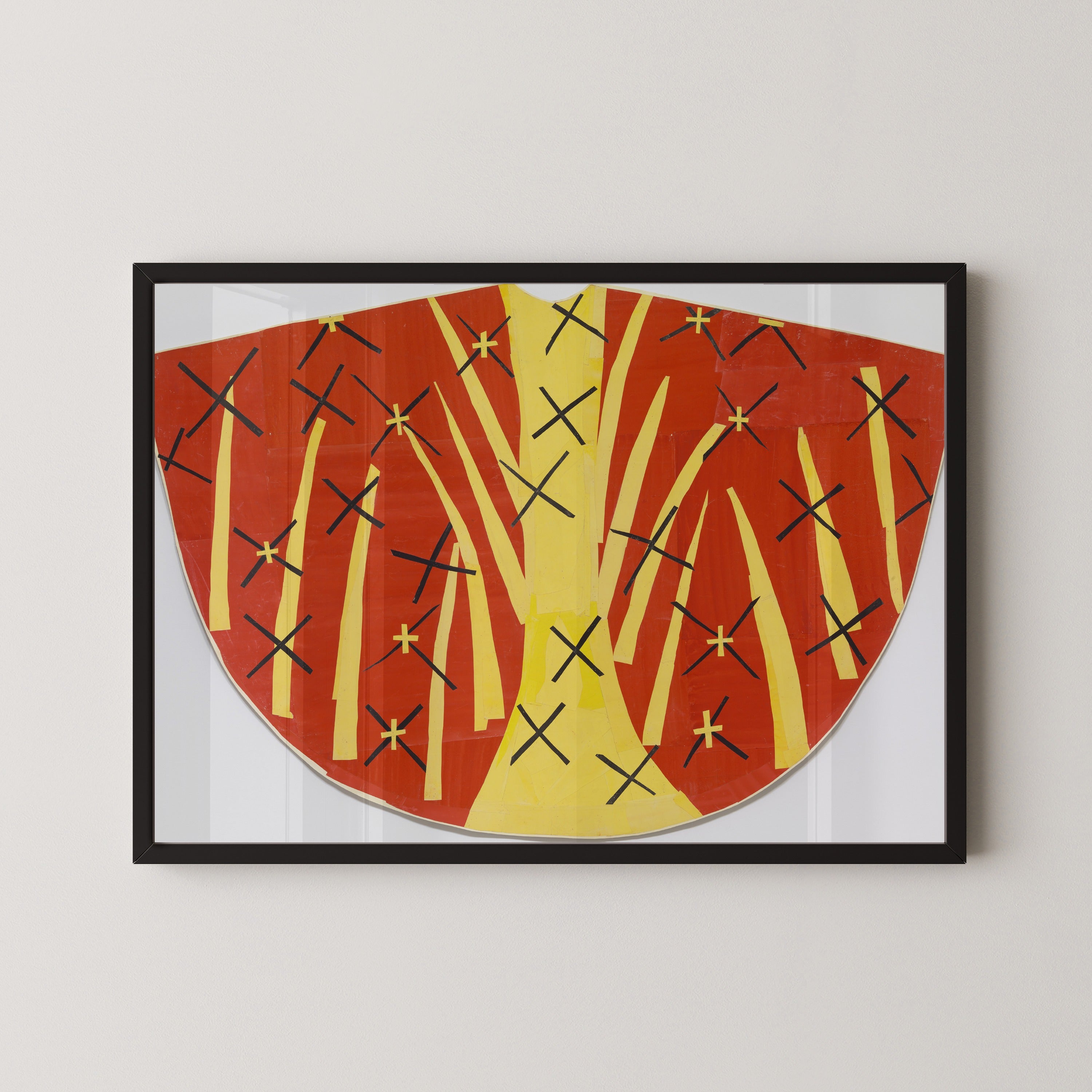Henri Matisse — Red Chasuble, maquette | Papiers Découpés Fine Art Print