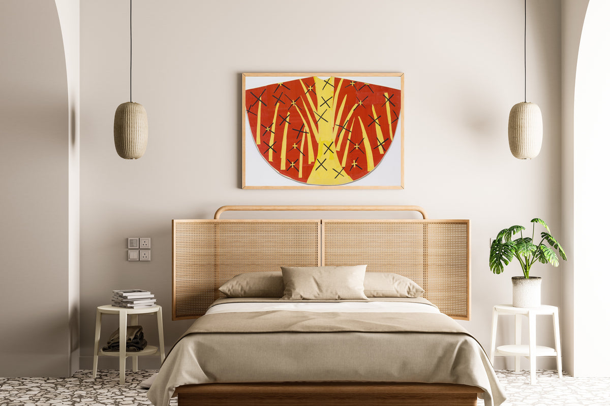 Henri Matisse — Red Chasuble, maquette | Papiers Découpés Fine Art Print