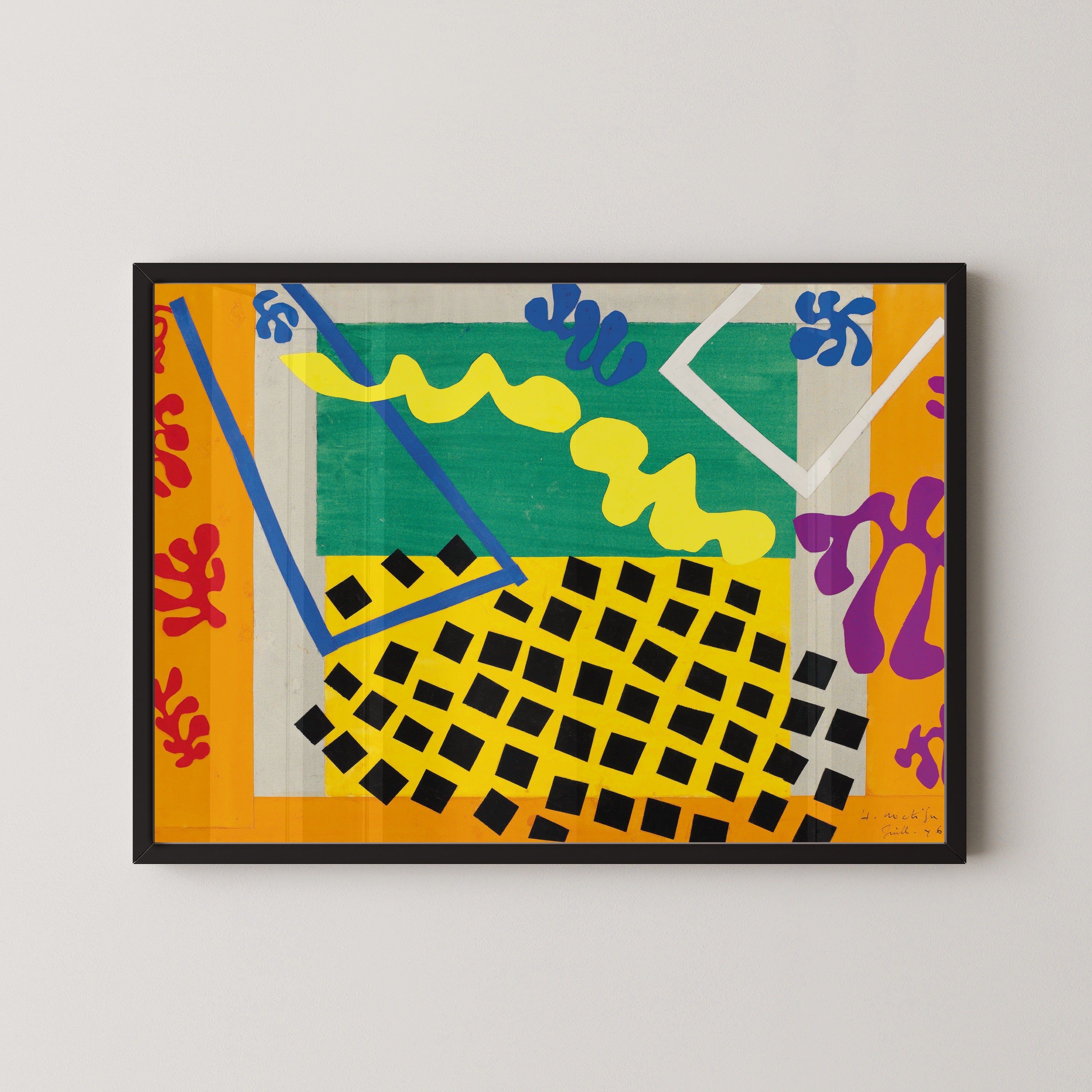 Henri Matisse — The Codomas | Papiers Découpés Fine Art Print