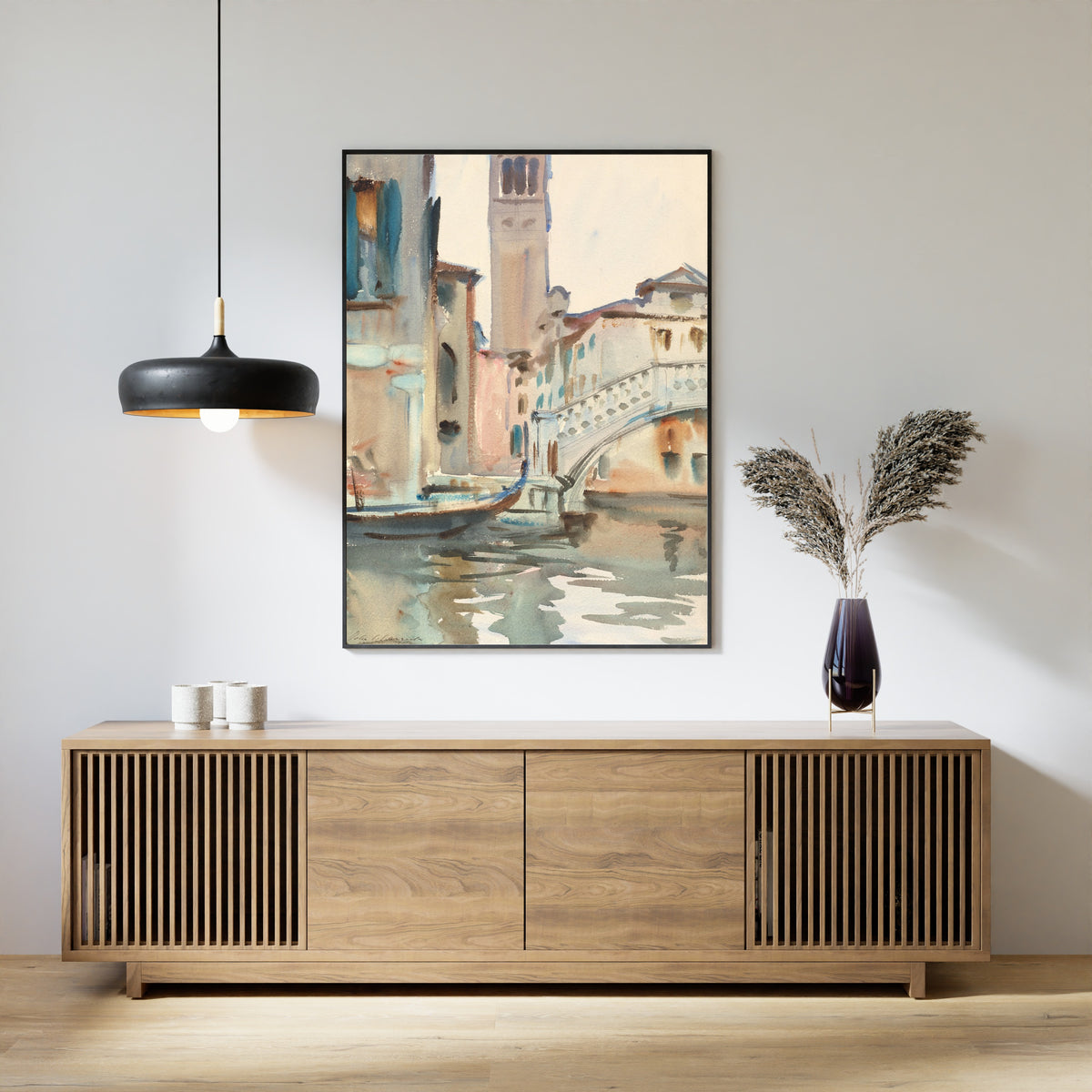 John Singer Sargent — A Bridge and Campanile, Venice | Fine Art Print