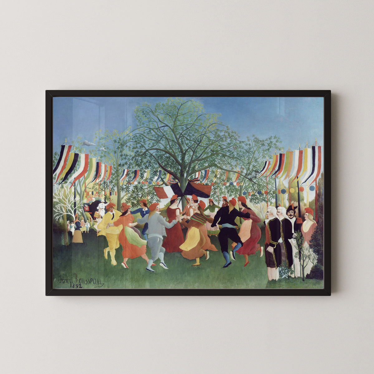Henri Rousseau — A Centennial of Independence | Fine Art Print