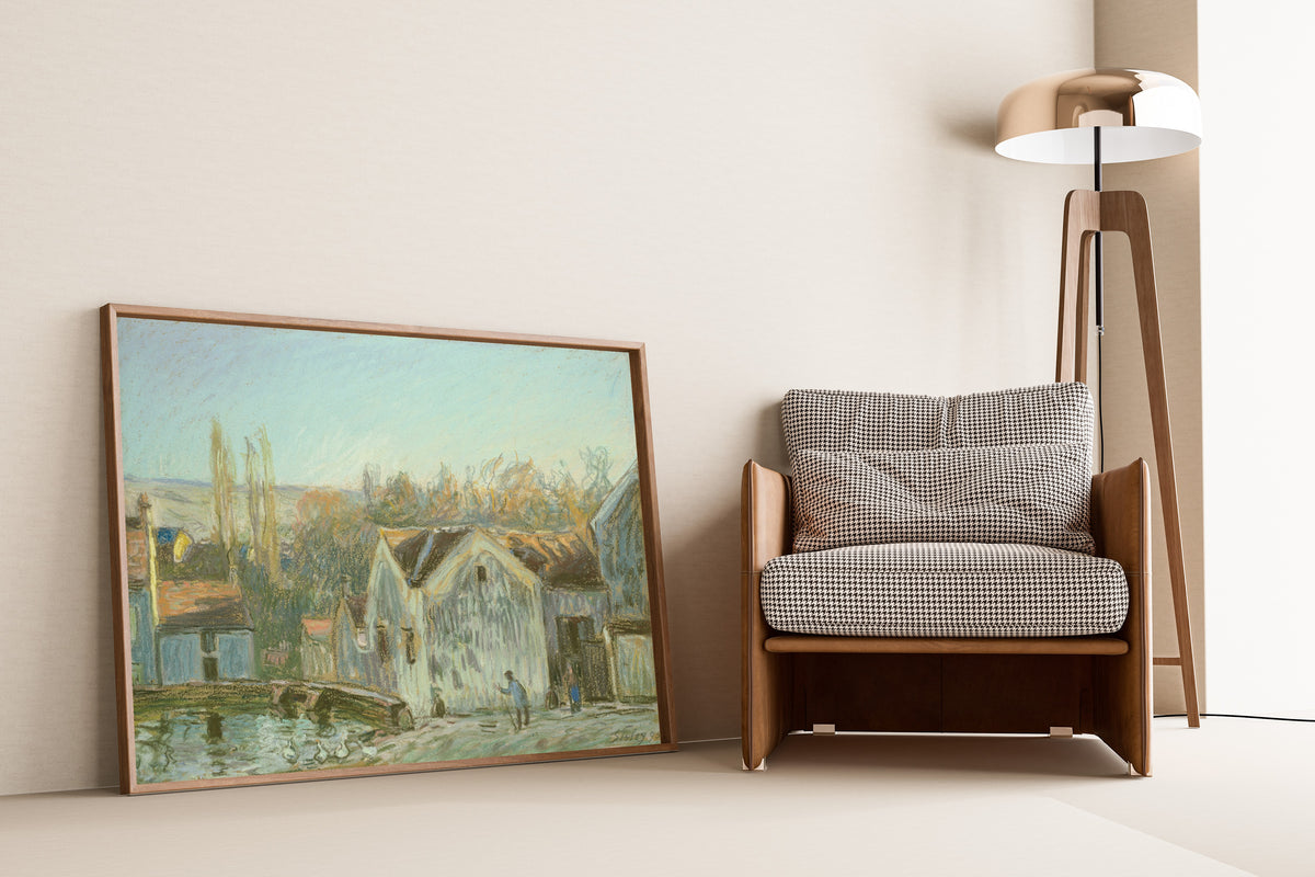 Alfred Sisley — A Corner of Moret-sur-Loing | Fine Art Print