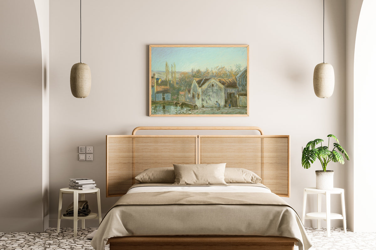 Alfred Sisley — A Corner of Moret-sur-Loing | Fine Art Print