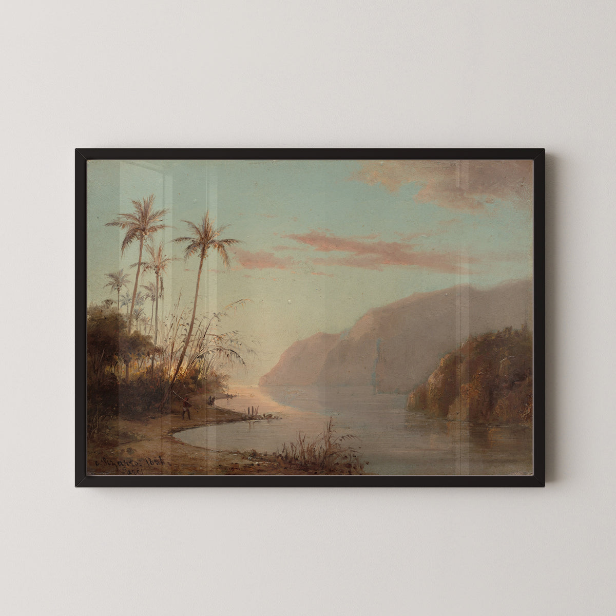 Camille Pissarro — A Creek in St. Thomas (Virgin Islands) | Landscape Fine Art Print