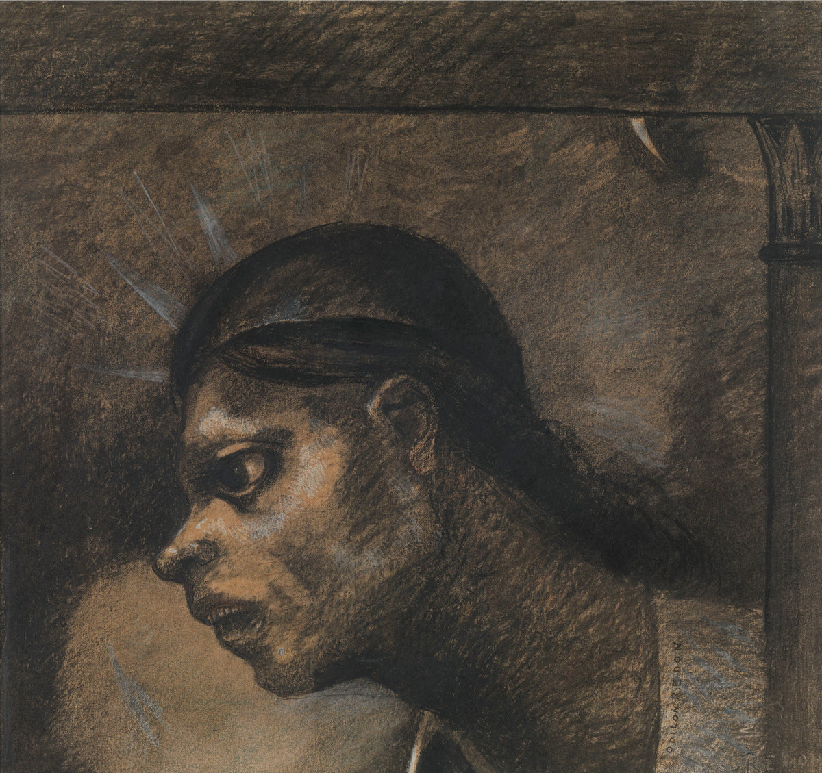 Odilon Redon — A Man of the People | Symbolist Art Print
