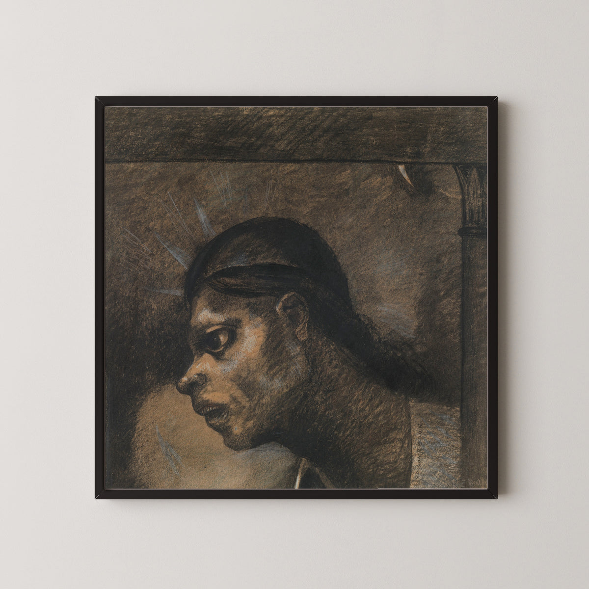Odilon Redon — A Man of the People | Symbolist Art Print