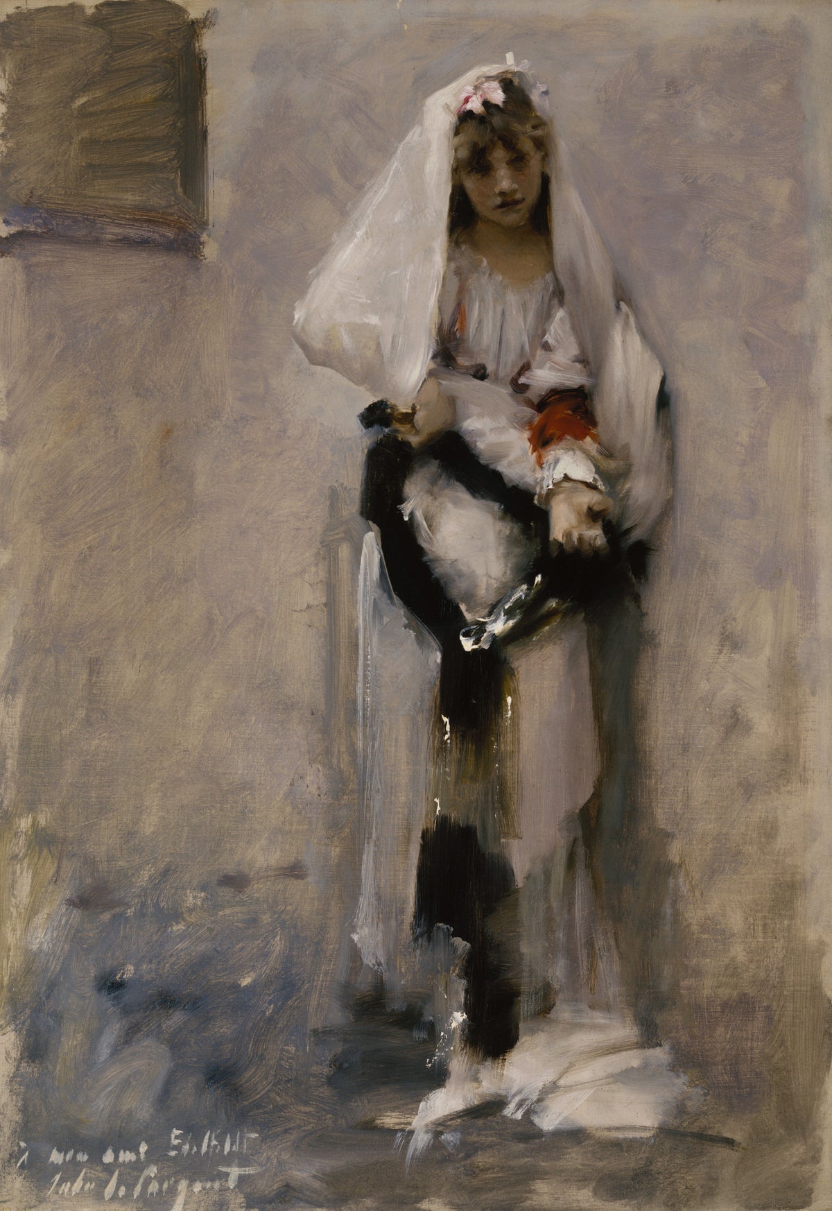 John Singer Sargent — A Parisian Beggar Girl | Fine Art Print