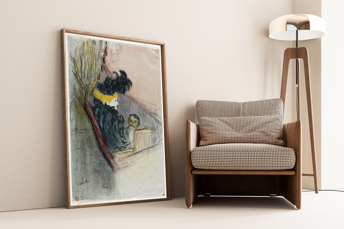 Henri de Toulouse-Lautrec — A Princely Idyl, Clara Ward | Lithograph Print