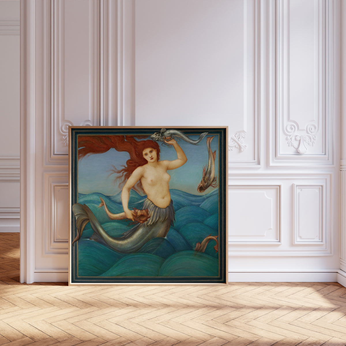 Edward Burne-Jones — A Sea-Nymph | Pre-Raphaelite Art Print