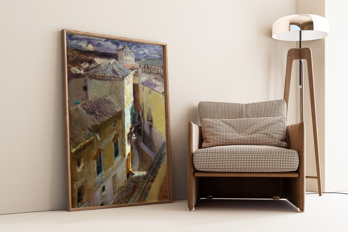 Joaquín Sorolla — A Street in Toledo | Fine Art Print