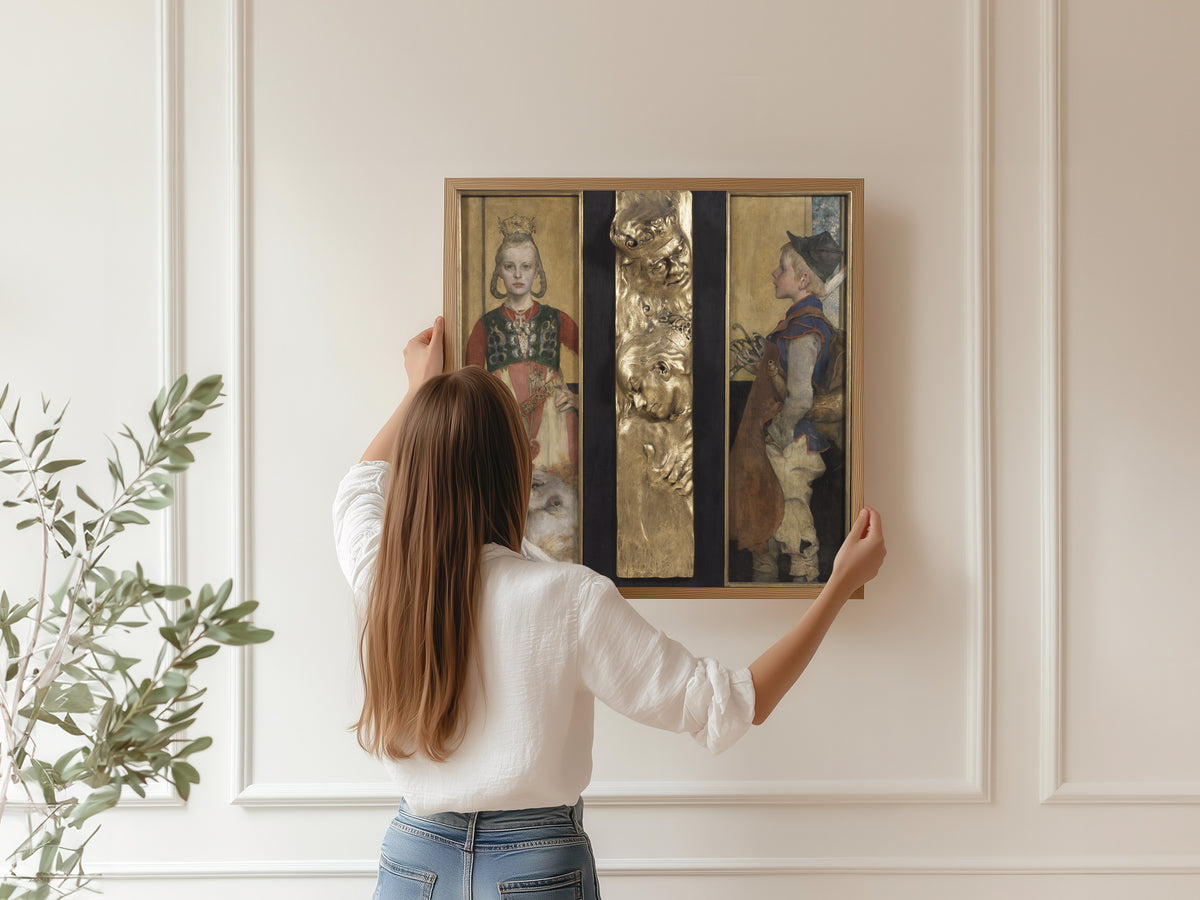 Carl Larsson — A Swedish Fairy Tale | Swedish Oil Painting Print