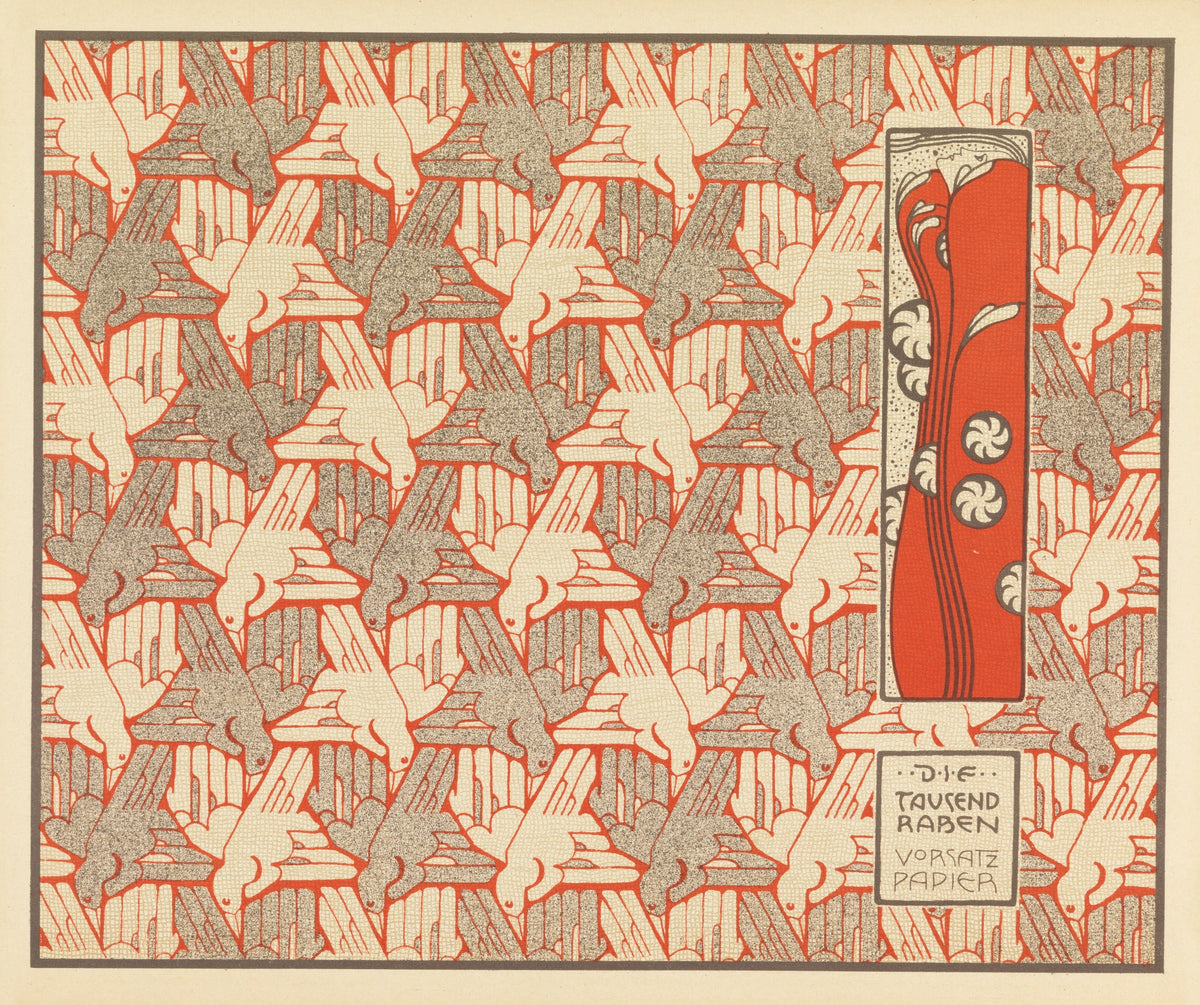Koloman Moser — A Thousand Ravens | Lithograph Print