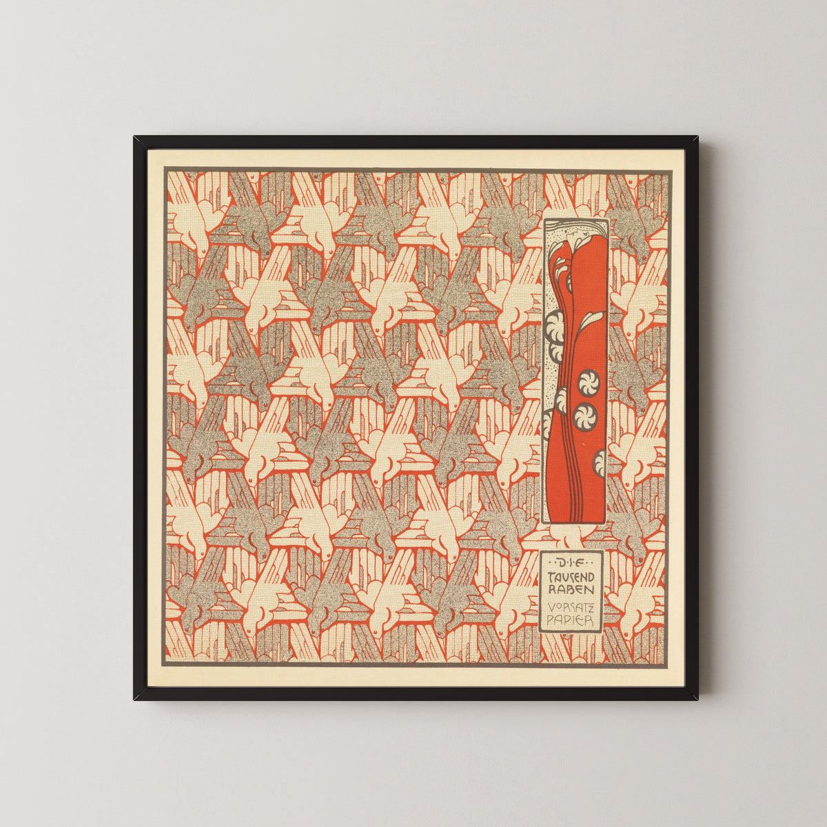Koloman Moser — A Thousand Ravens | Lithograph Print