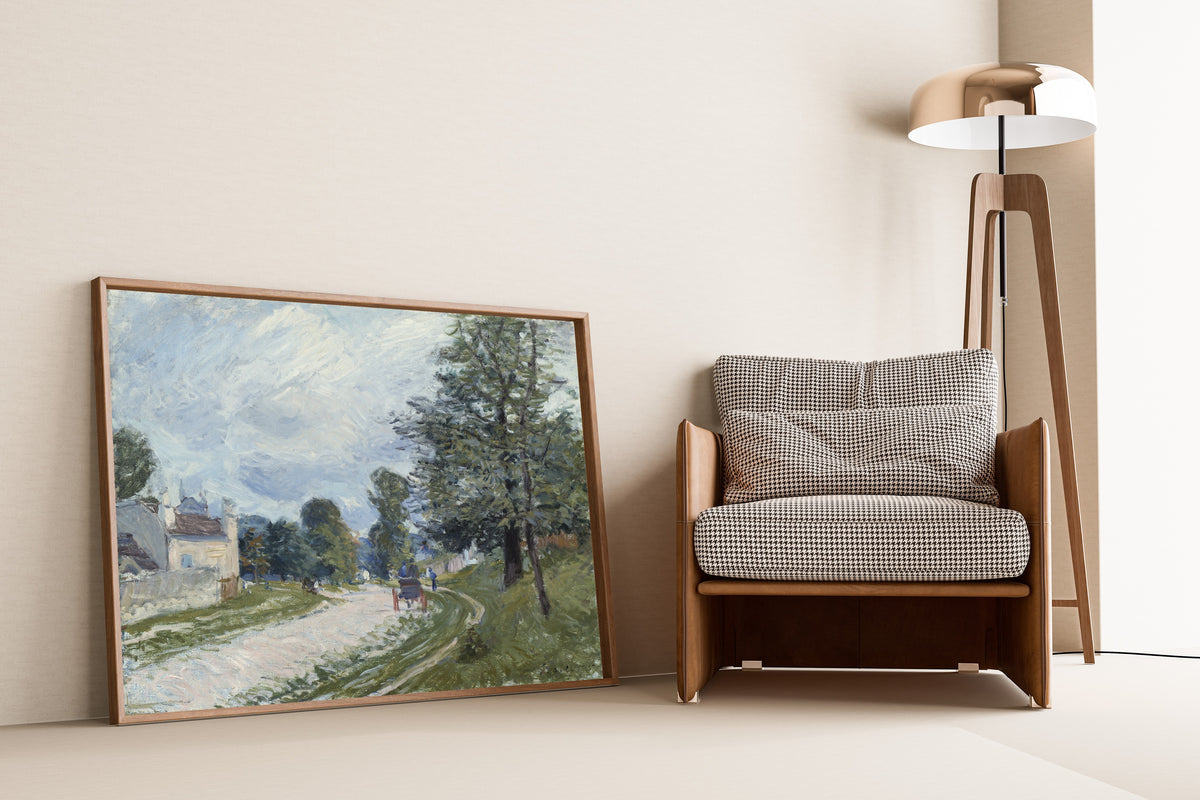 Alfred Sisley — A Turn in the Road | Fine Art Print