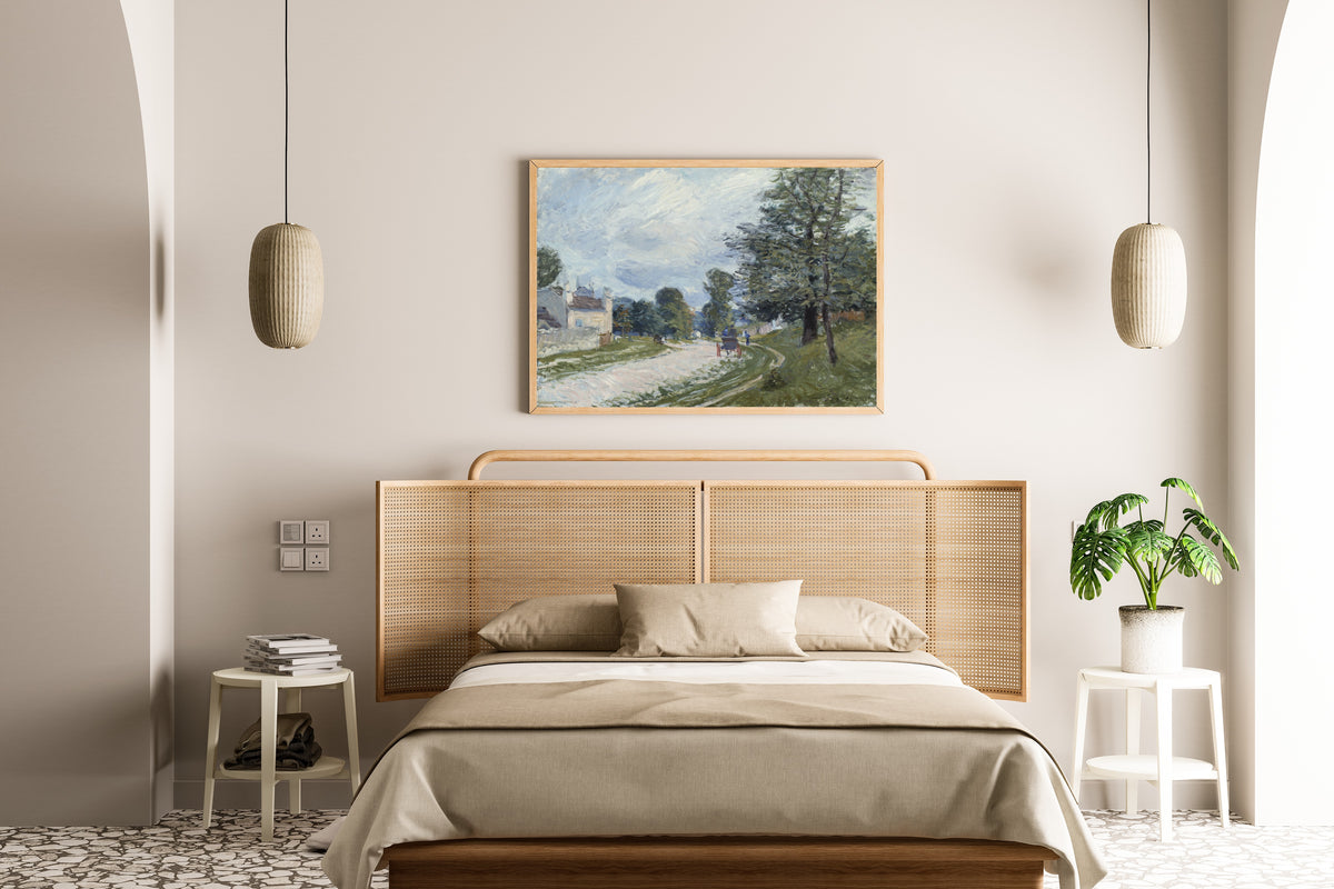 Alfred Sisley — A Turn in the Road | Fine Art Print