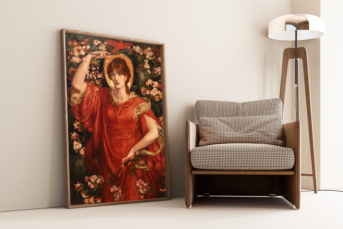 Dante Gabriel Rossetti — A Vision of Fiammetta | Pre-Raphaelite Art Print