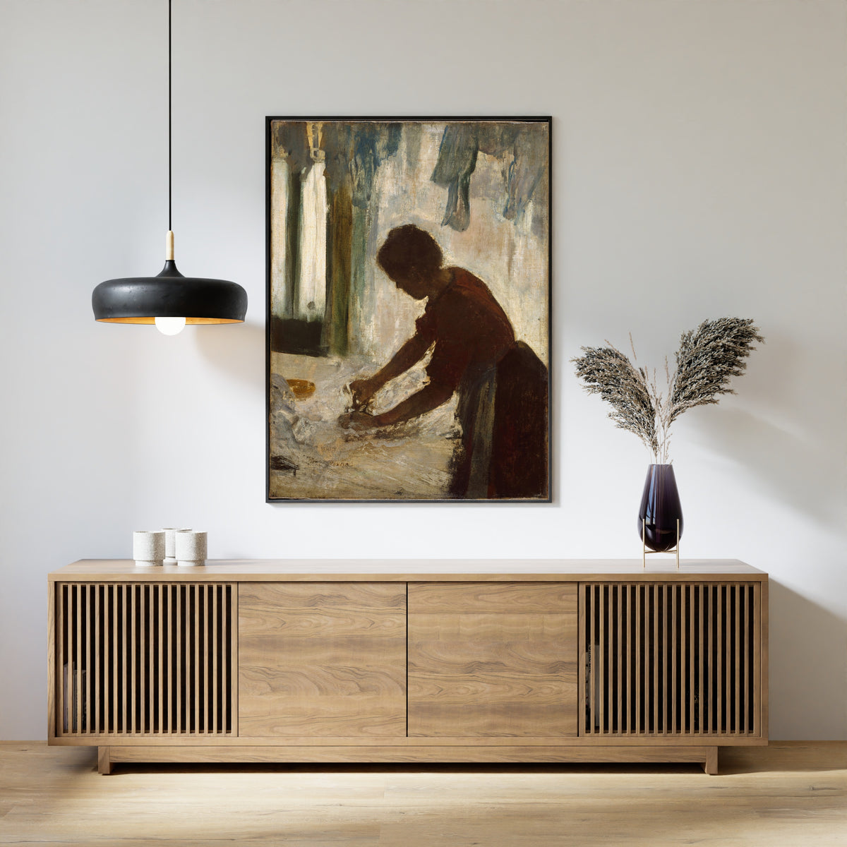 Edgar Degas — A Woman Ironing | Fine Art Print