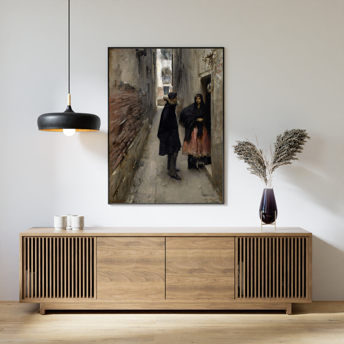 John Singer Sargent — A Street in Venice | Fine Art Print