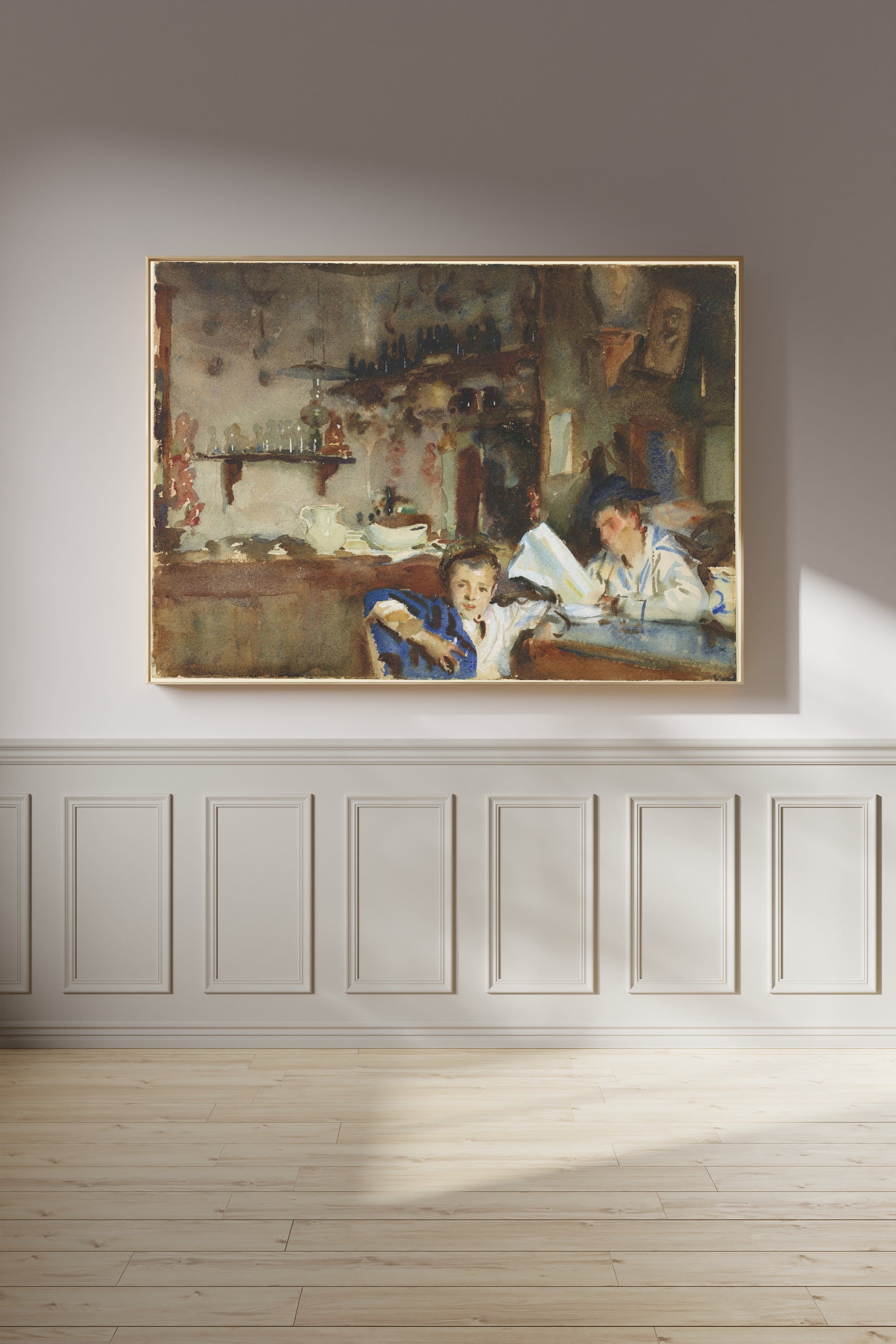 John Singer Sargent — A Venetian Trattoria | Fine Art Print