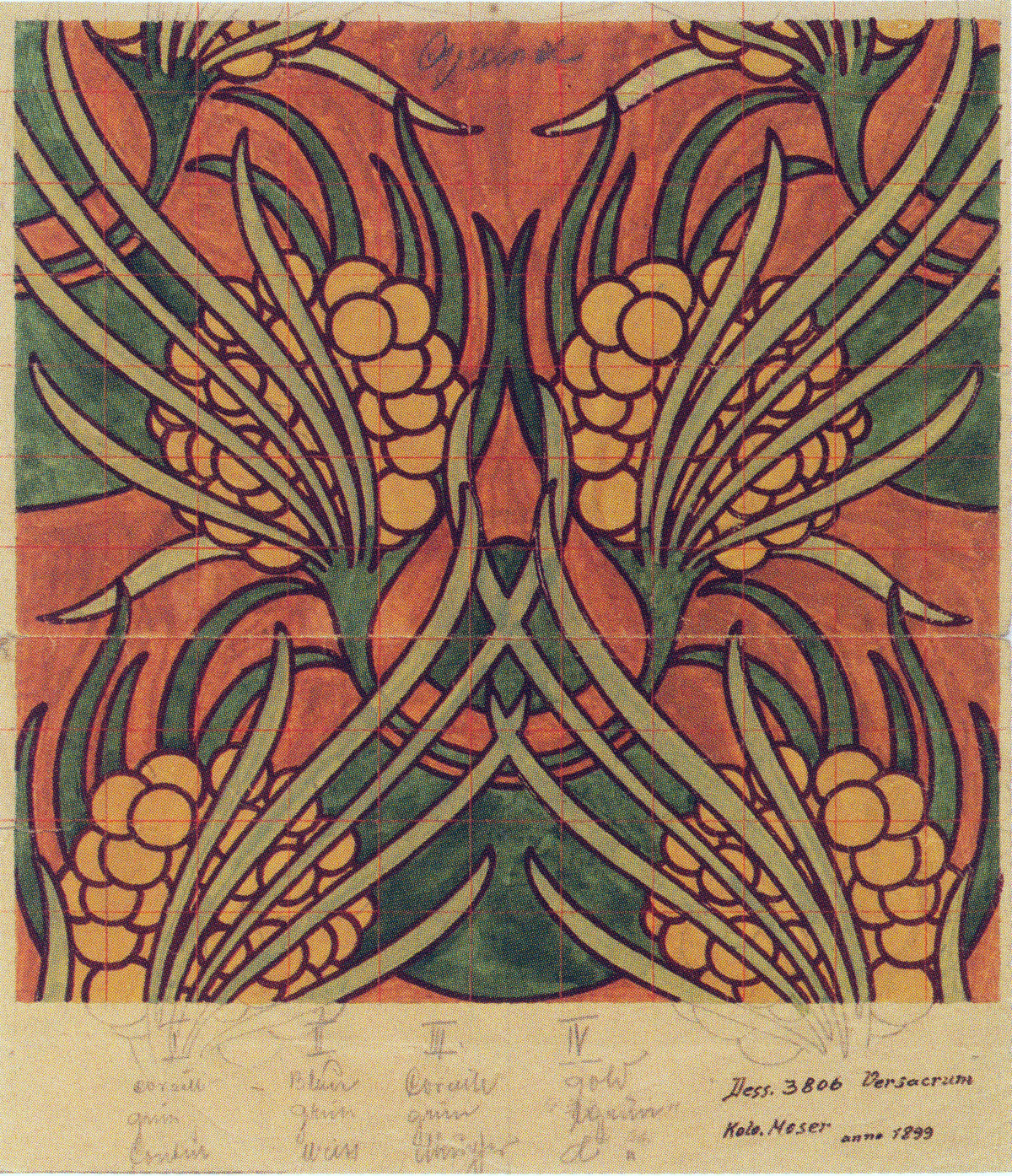 Koloman Moser — Abimelech | Fine Art Print