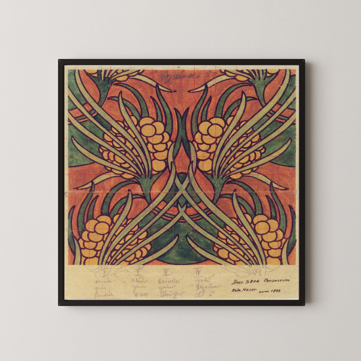 Koloman Moser — Abimelech | Fine Art Print