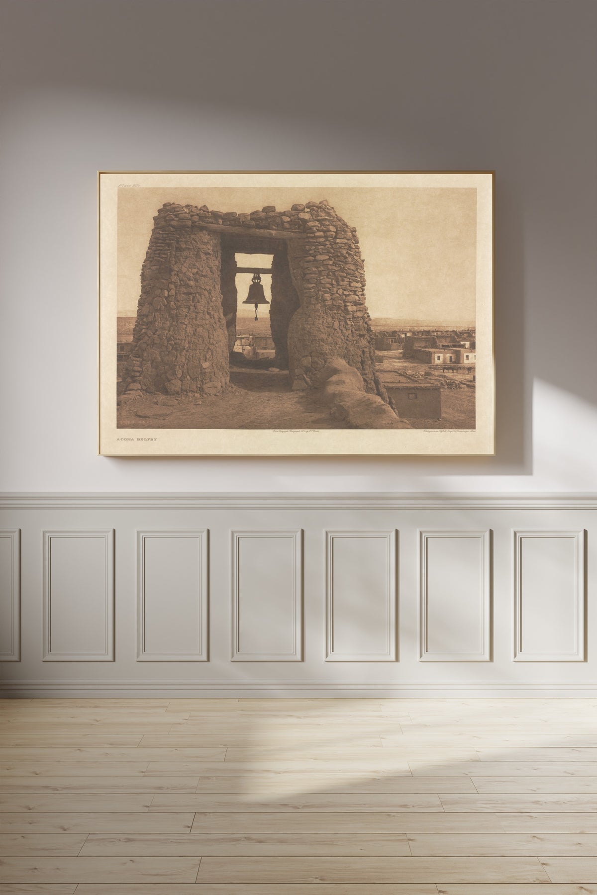 Edward S. Curtis — Acoma Belfry | Vintage Photograph Print