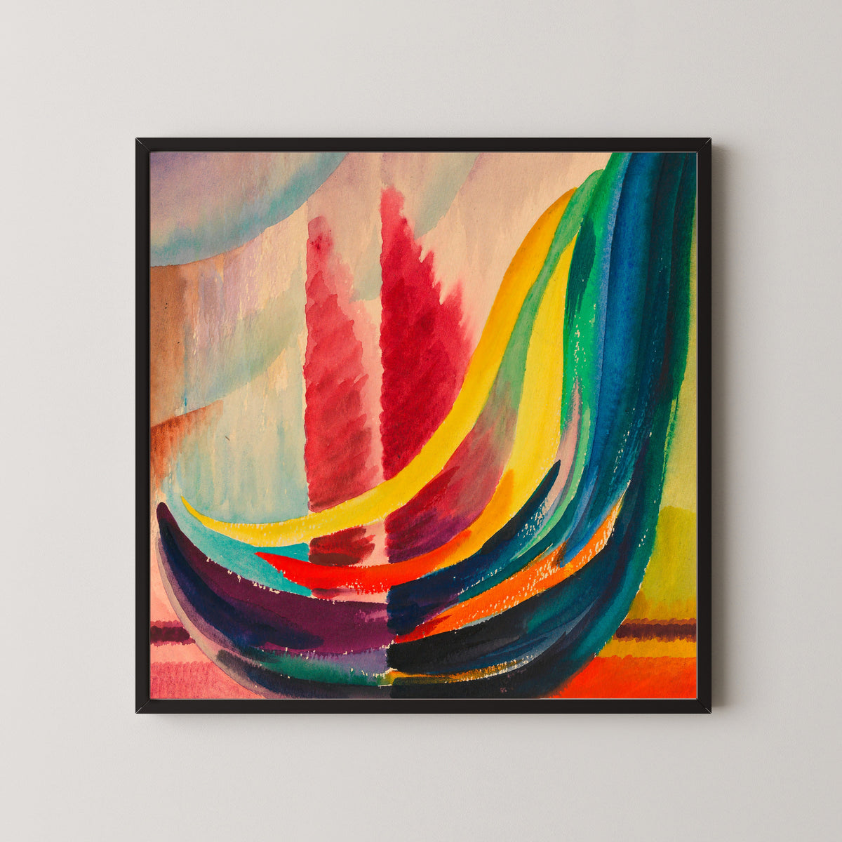 Karl Wiener — Adagio | Abstract Art Print
