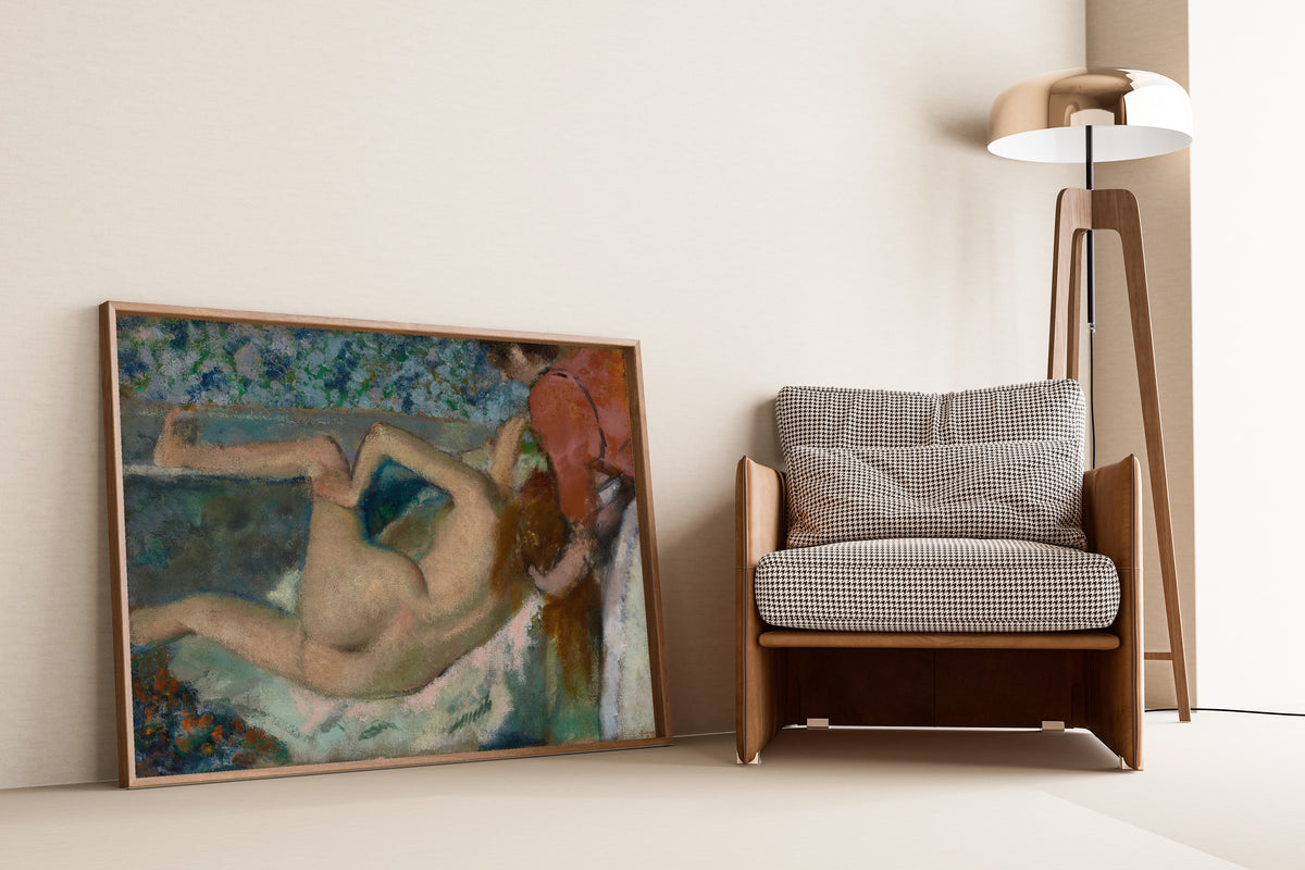Edgar Degas — After the Bath (Woman Seen from Behind) | Fine Art Print