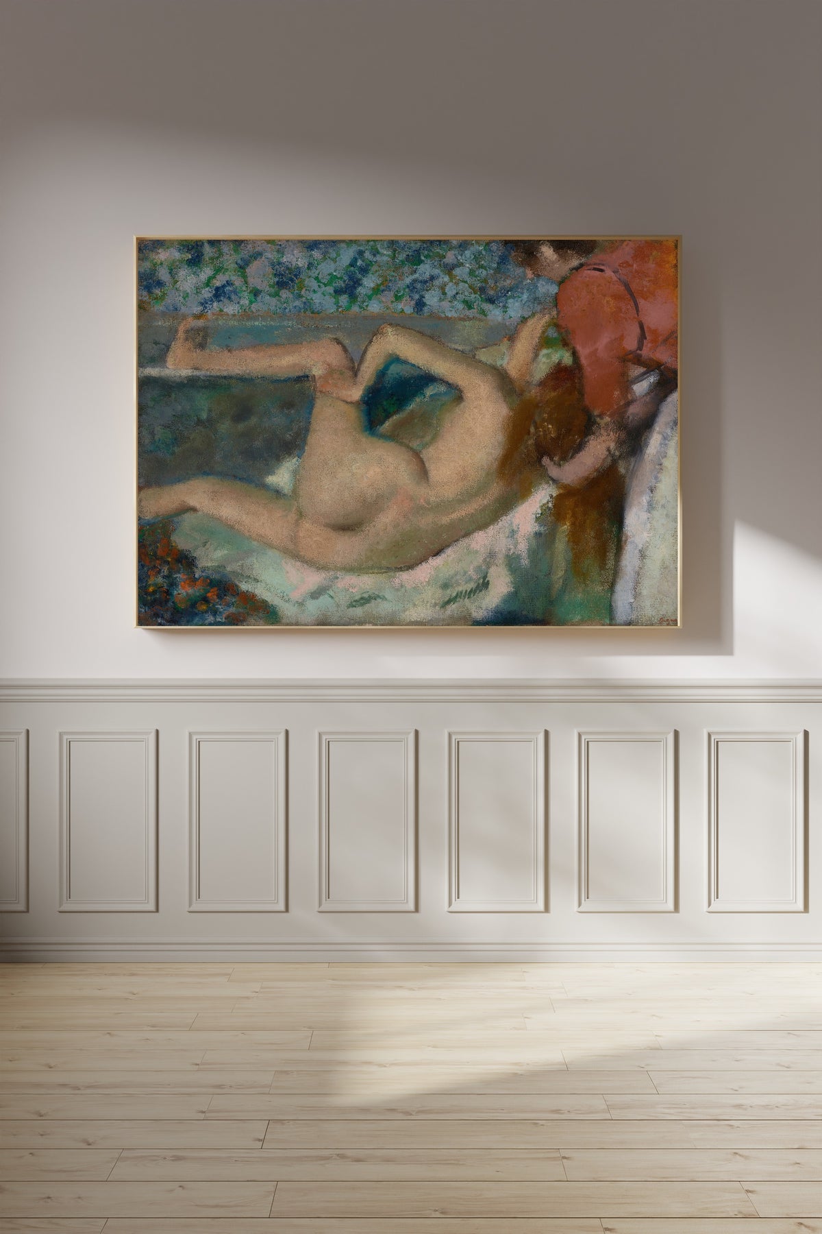 Edgar Degas — After the Bath (Woman Seen from Behind) | Fine Art Print