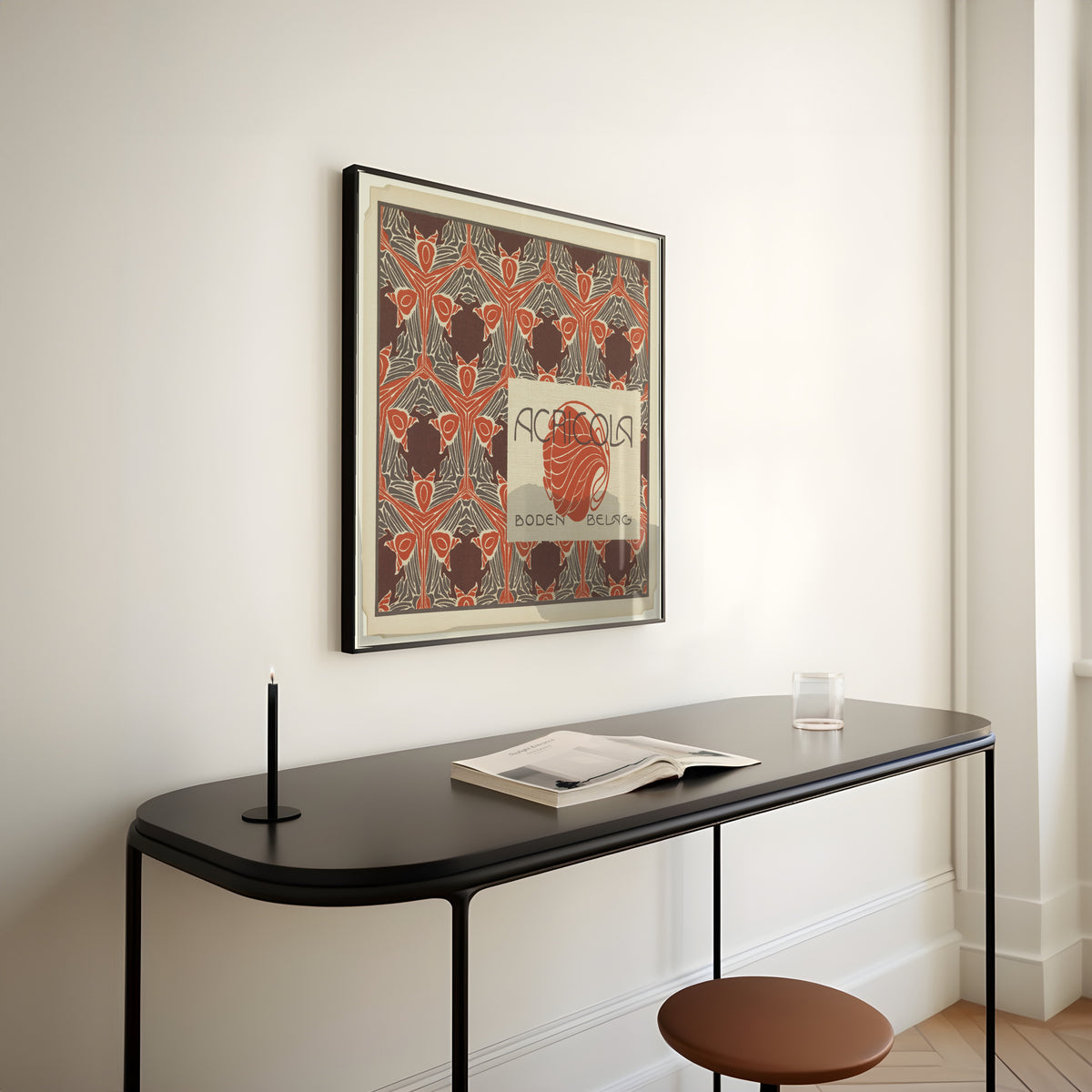 Koloman Moser — Agricola Boden-Belag | Pattern Design Print
